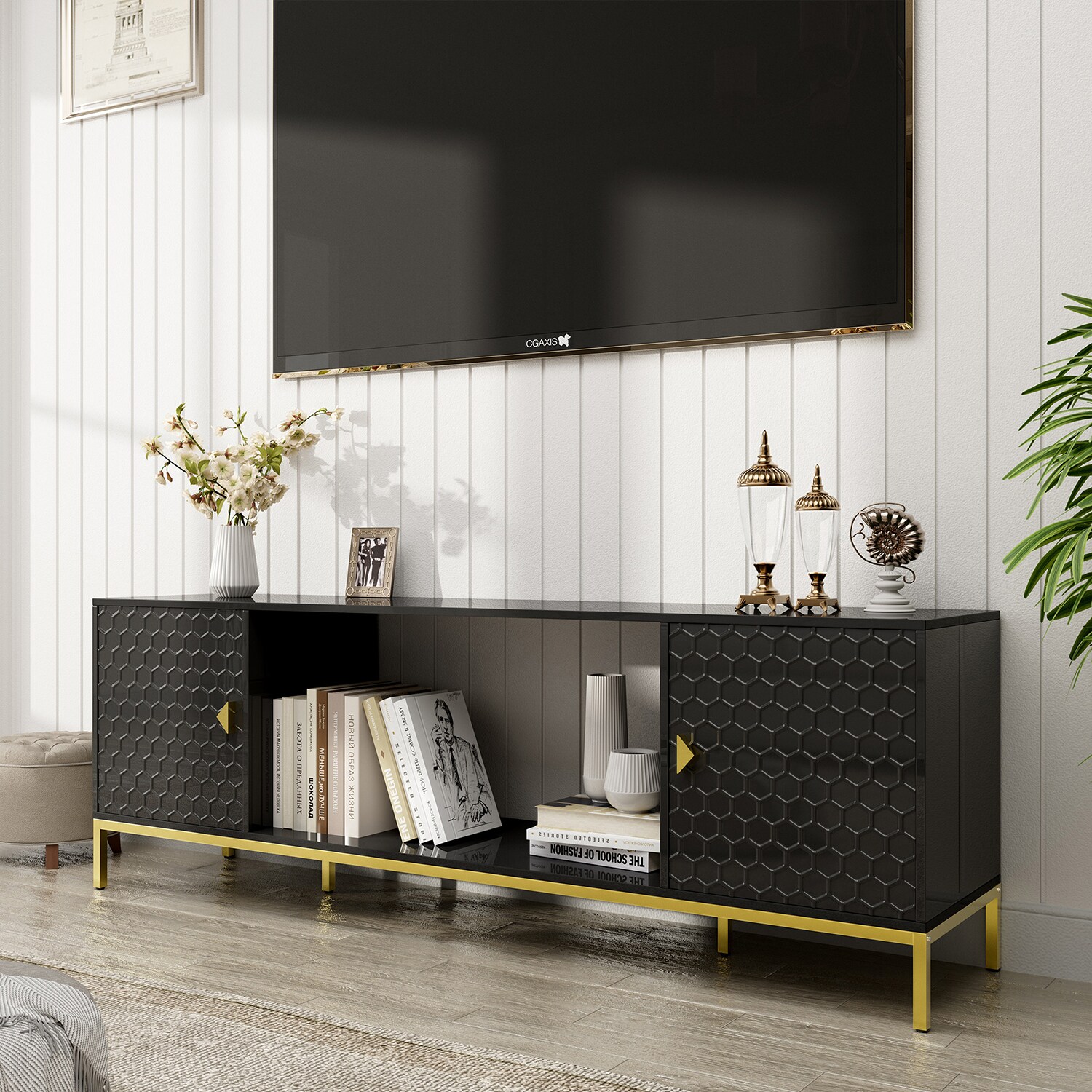 GZMR GZTV01-BK Tv-Stands - View #6
