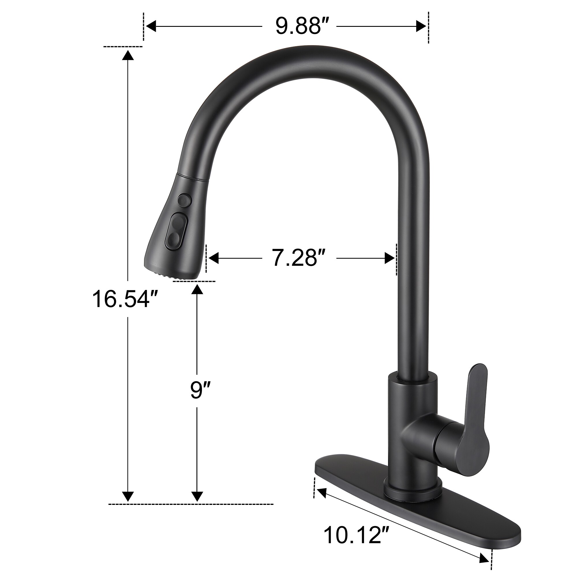 Zalerock L2KF53 Kitchen-Faucets - View #4