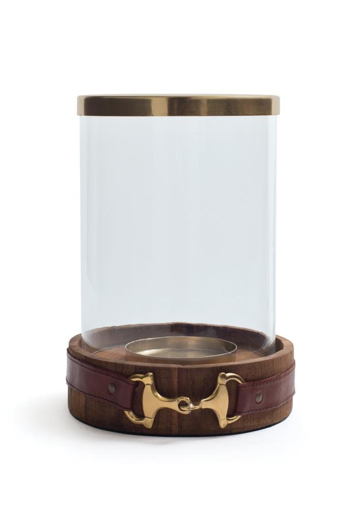 GO Home 20267 1 Candle Bailey Metal Hurricane Candle Holder