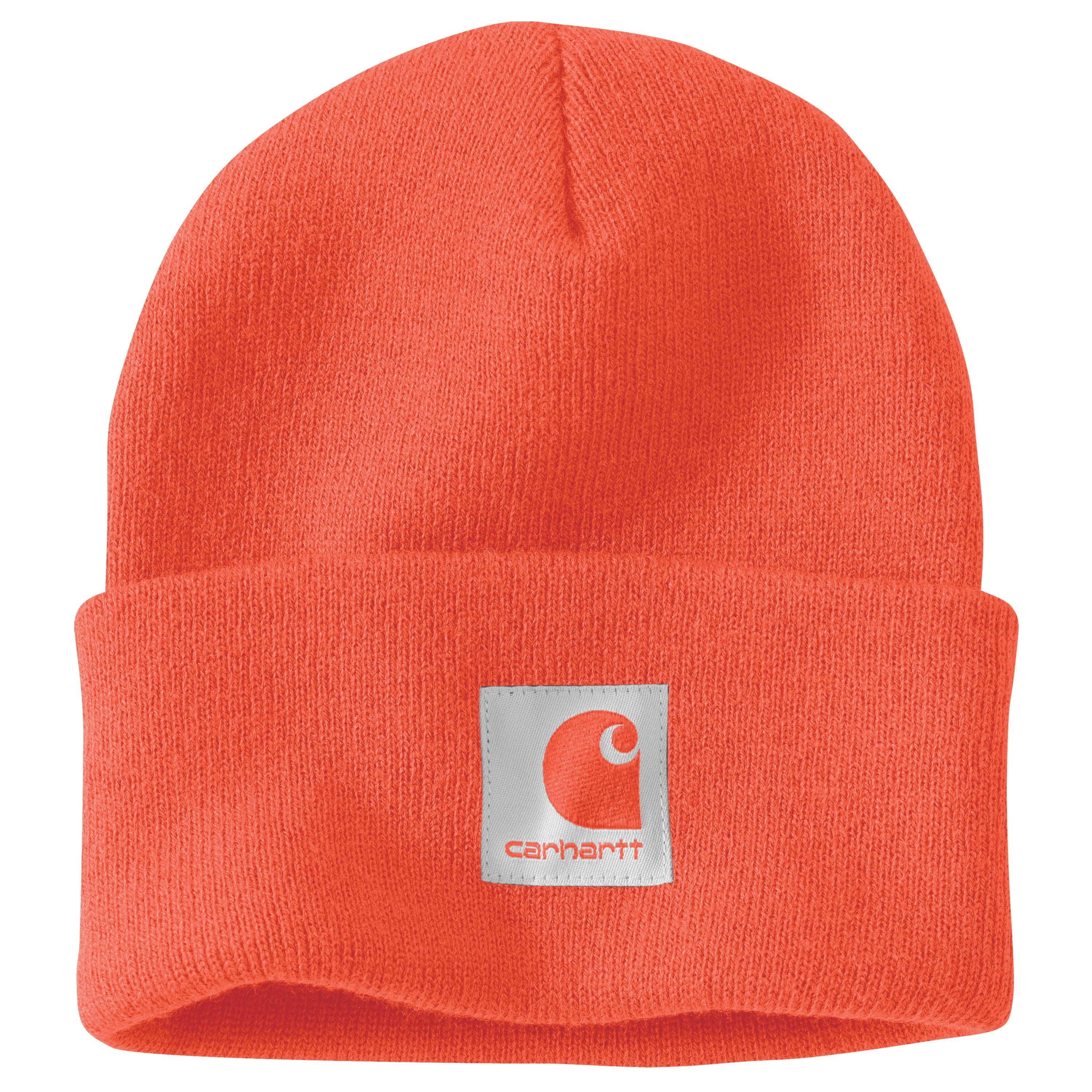 Carhartt Women's Power Orange Acrylic Knit hat