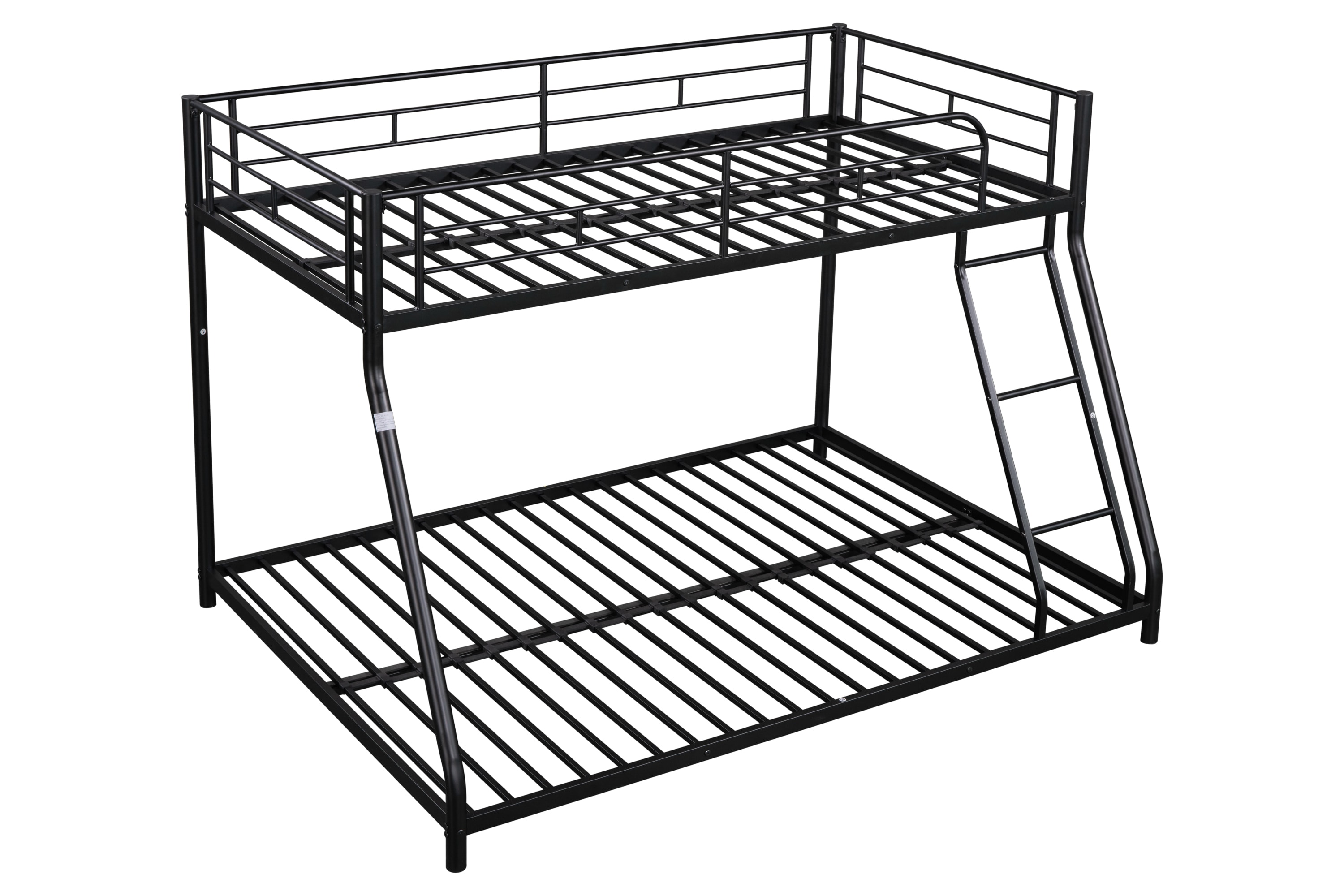 Siavonce XH52468 Black Twin over full Bunk Bed