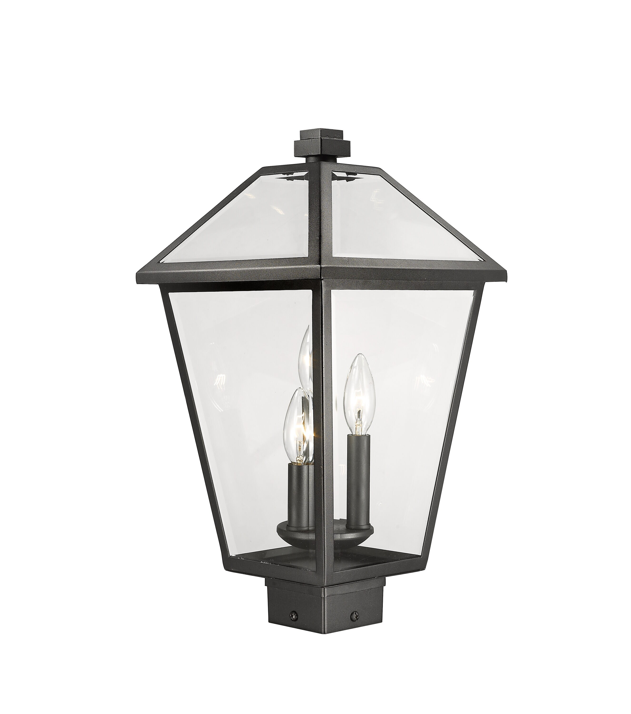 Z-Lite 579PHBS-BK Post-Lights - View #2