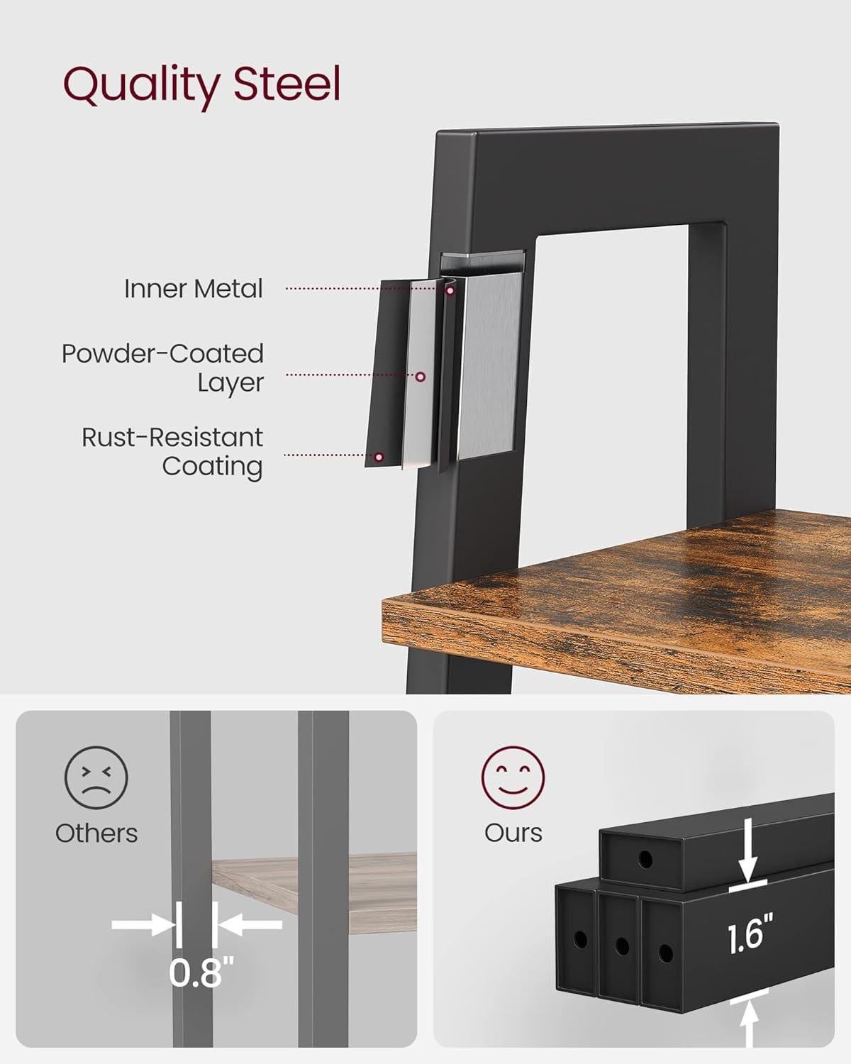 SONGMICS HOME LLS44X bookcases - View #4