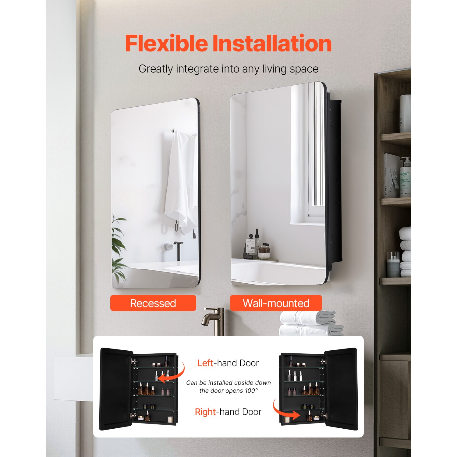 VEVOR JXYJJXJ2030IZJEFVV0 Bathroom-Wall-Cabinets - View #6