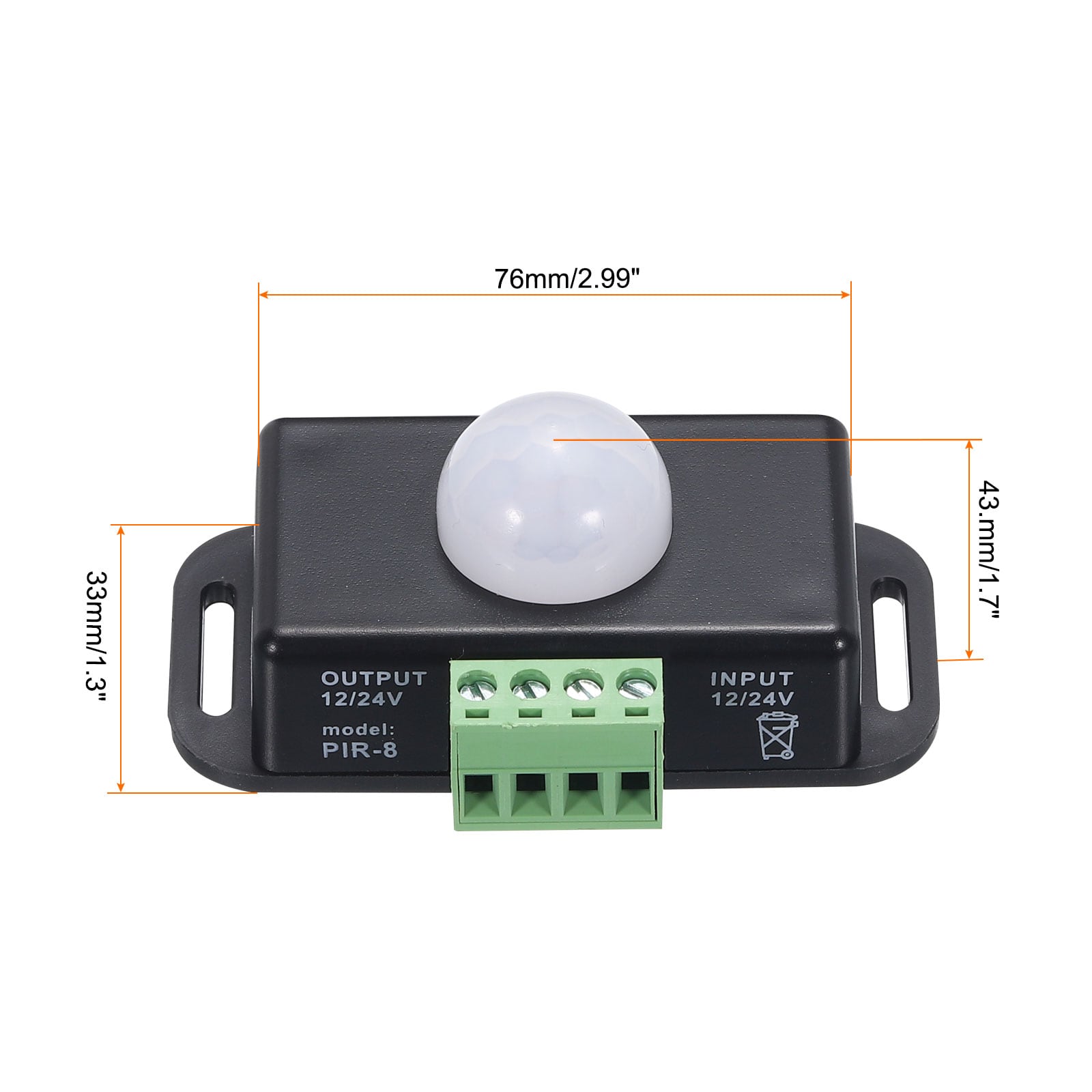 Unique Bargains S25072801UX1085 Outdoor-Motion-Light-Sensor-Adapters - View #2