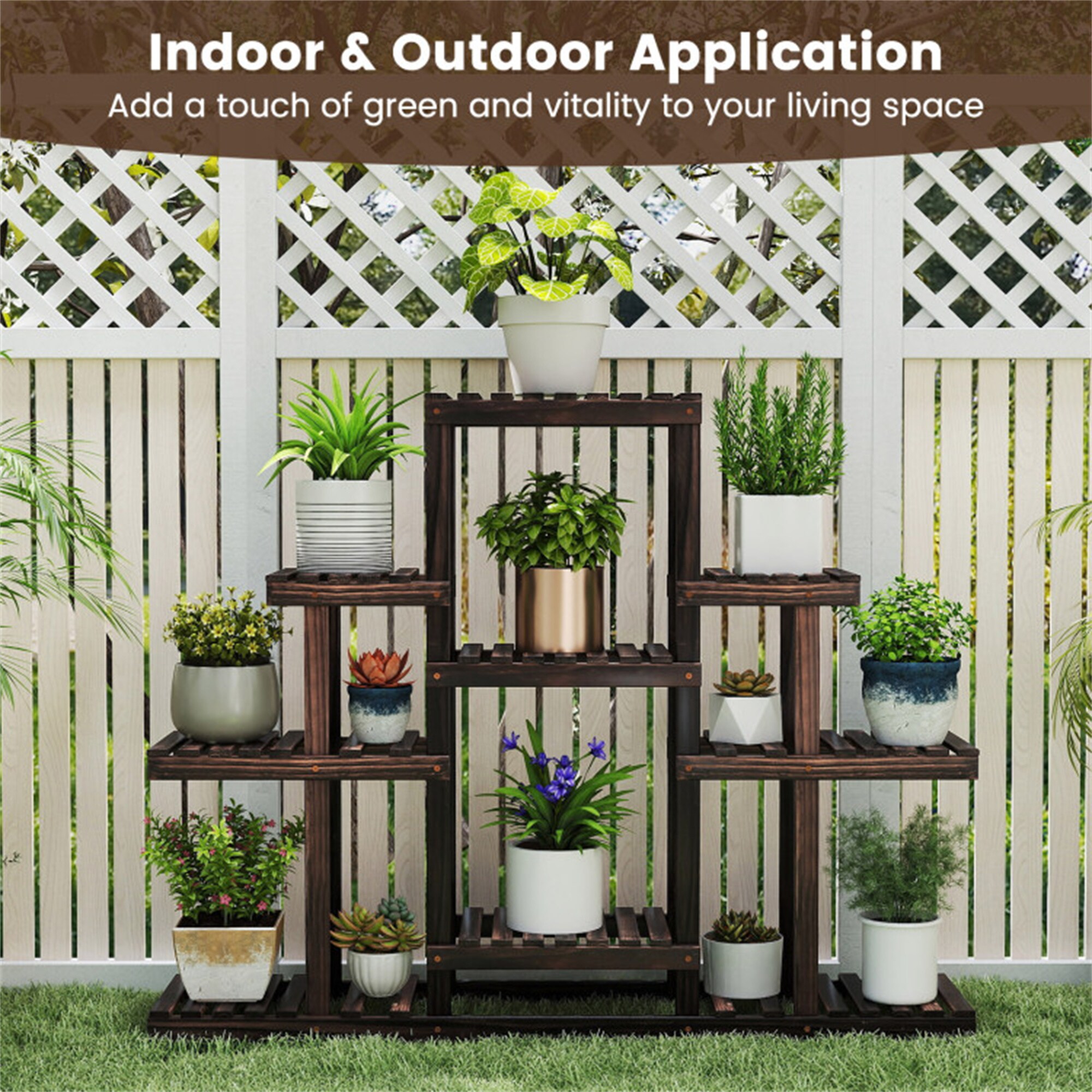 BABOOM BOM-11739DK-CO Plant-Stand - View #9