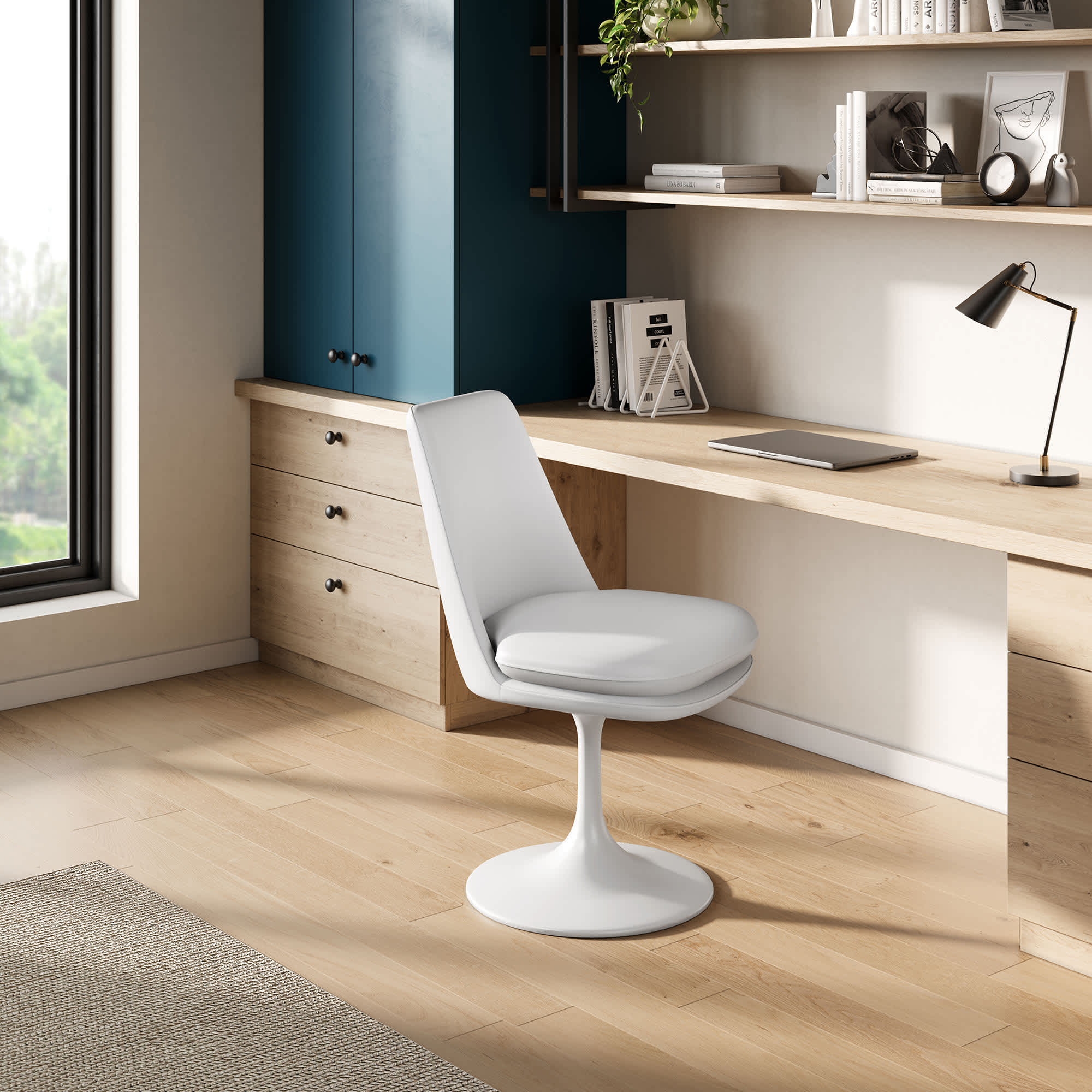 Modway EEI-6955-WHI-WHI Dining-Chairs - View #9