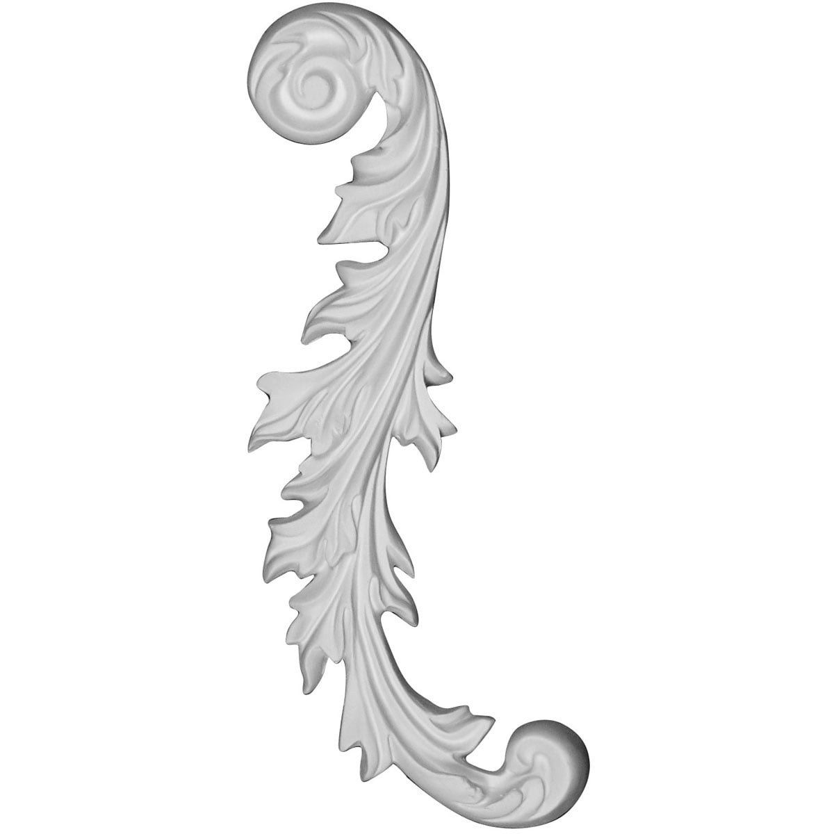 Ekena Millwork ONL08X02X00EN-L Eryn, Left 8.75-Inches W x 2.75-Inches H Primed Applique