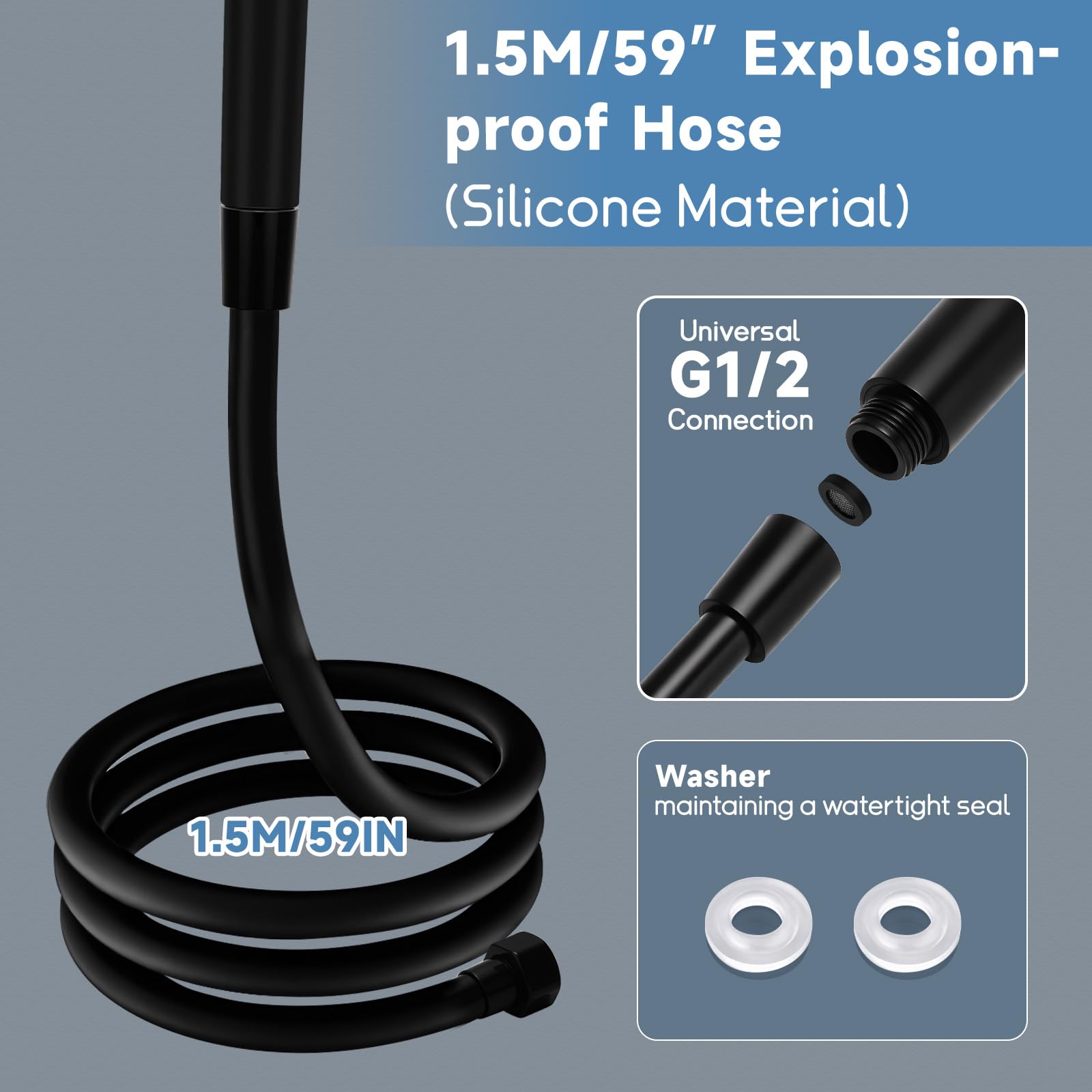 Etokfoks LETK7JUZ9 Fixed-Showerhead - View #5