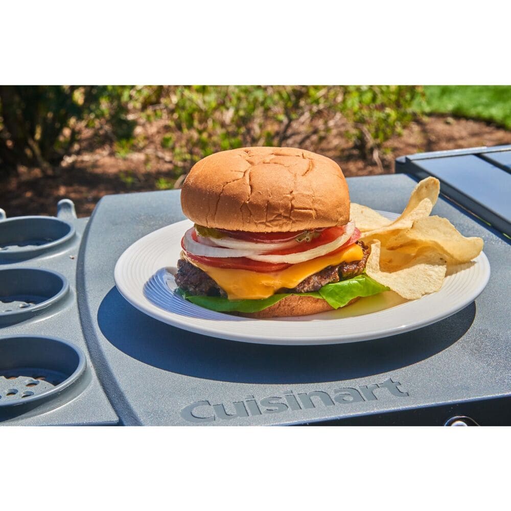Cuisinart Cast Iron Burger Press in the Grilling Tools  Utensils  department at