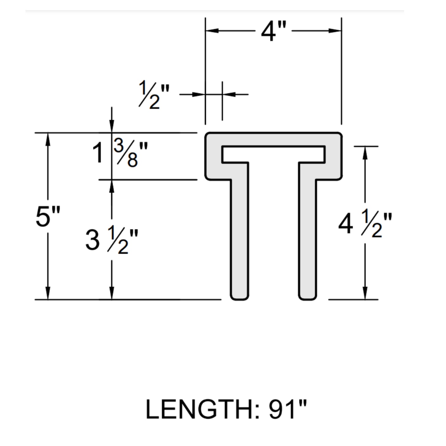 Trex Fencing TF-WB-TR8 Composite-Fence-Rails - View #5