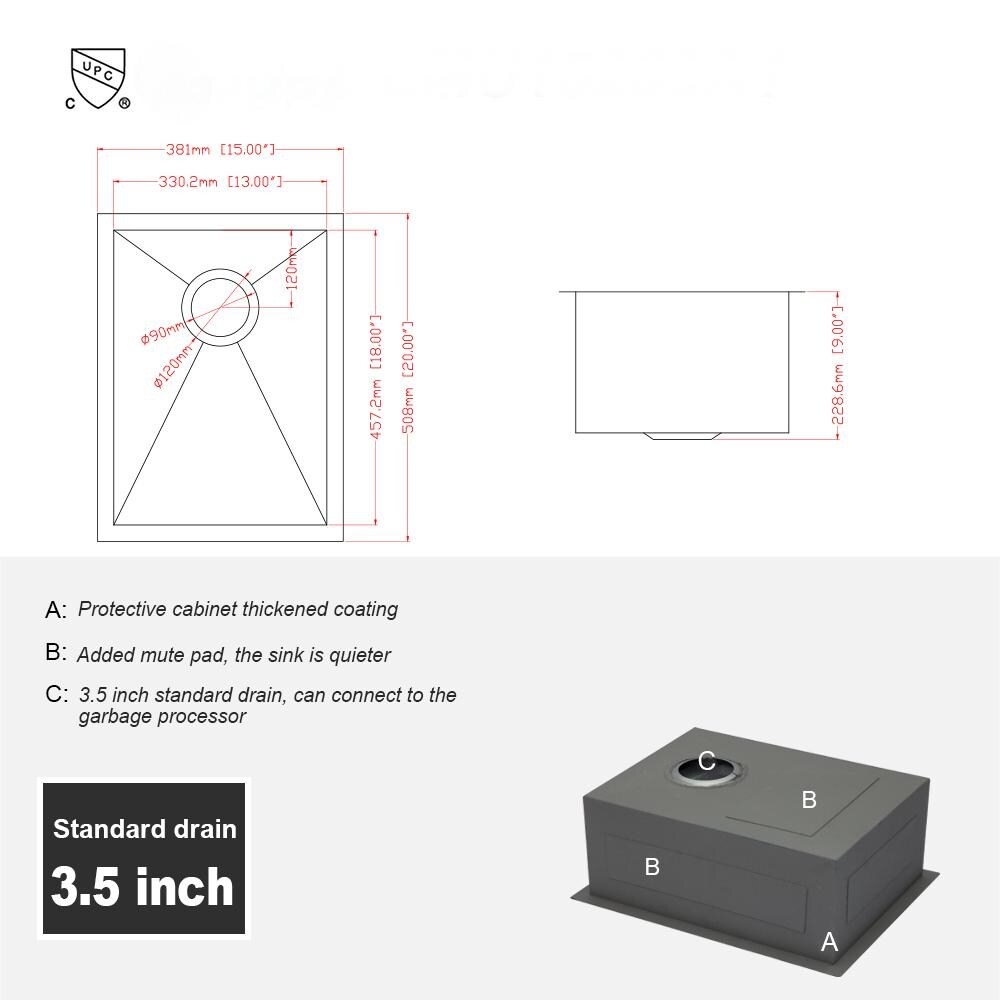 Vanityfus VF-LD-36697 Kitchen-Sinks - View #3