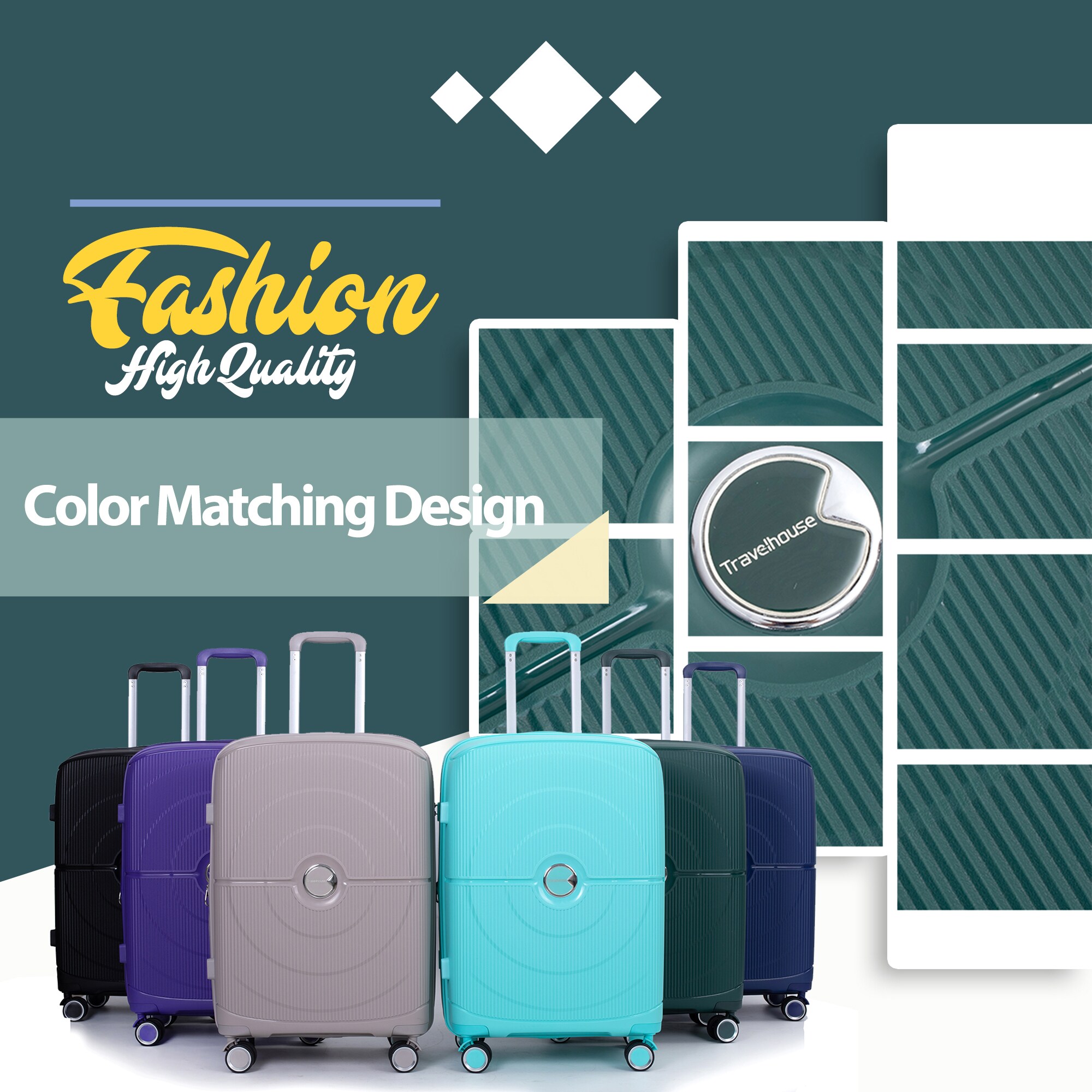 SINOFURN SYD9400021GN Luggage-And-Luggage-Sets - View #5
