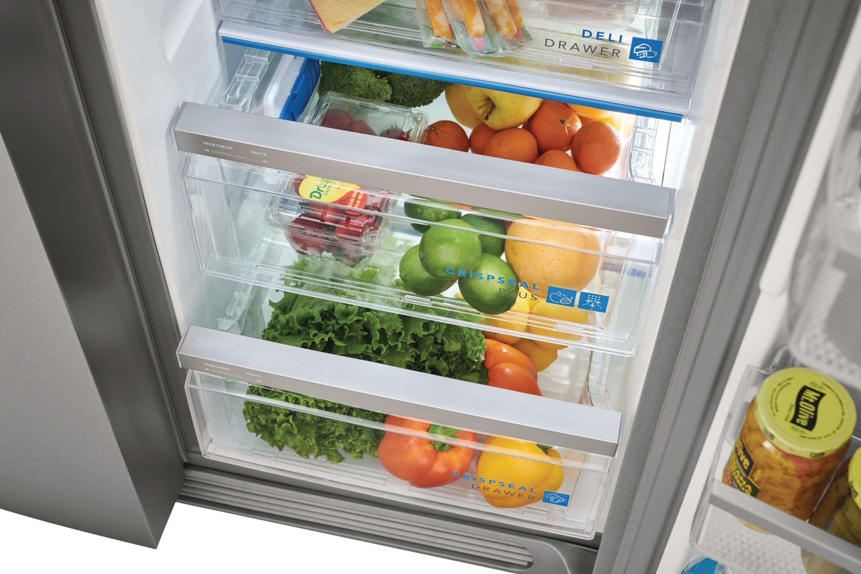 Frigidaire Gallery 25.6-cu ft Side-by-Side Refrigerator with Ice Maker ...