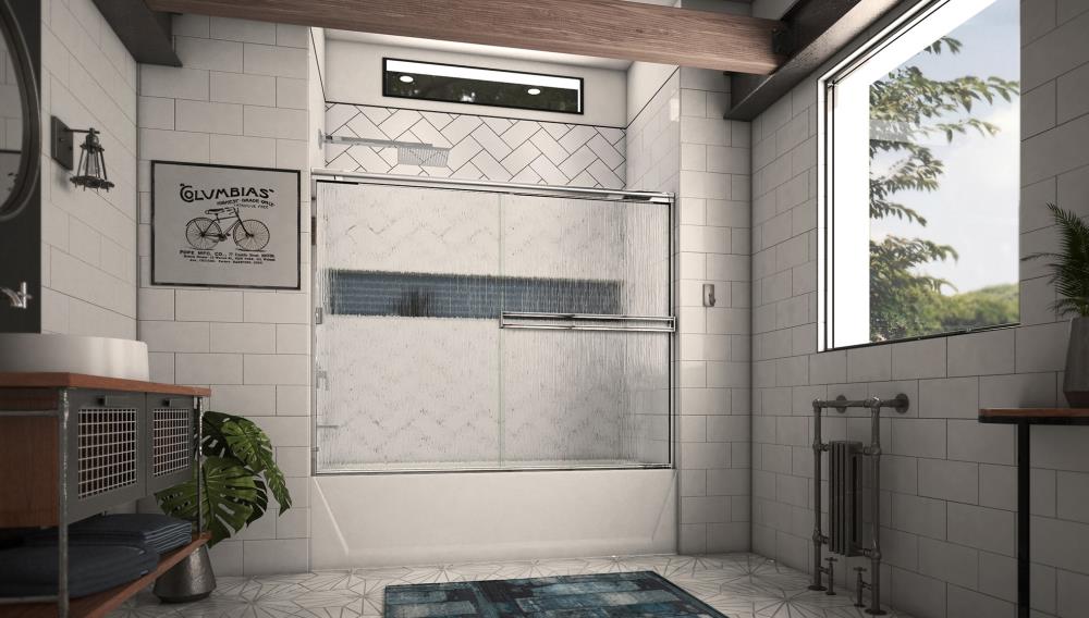 Arizona Shower Door TE66X57CHRN Bathtub-Doors - View #2