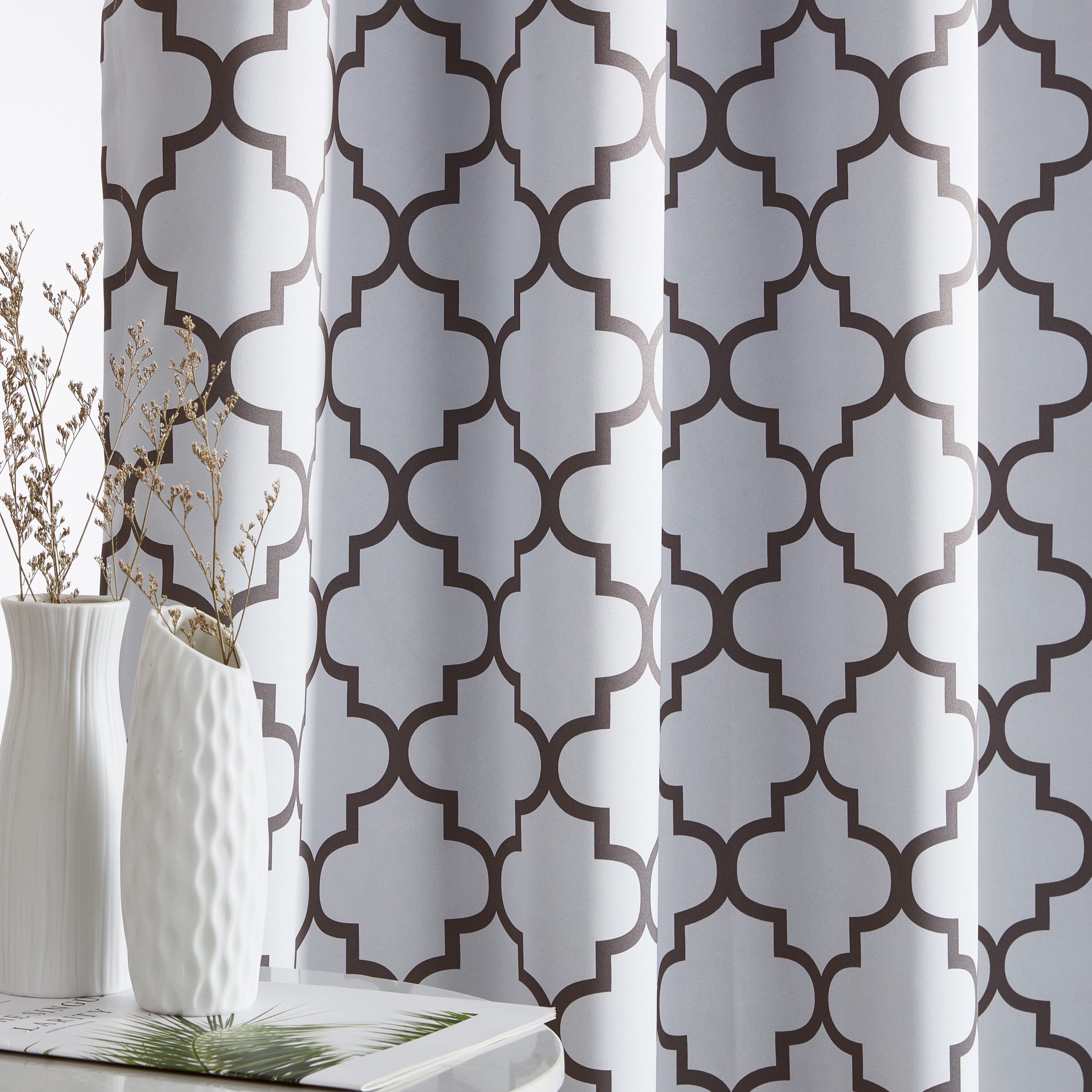 HLC.me LTTCPRNT-84W/GRY curtains - View #3