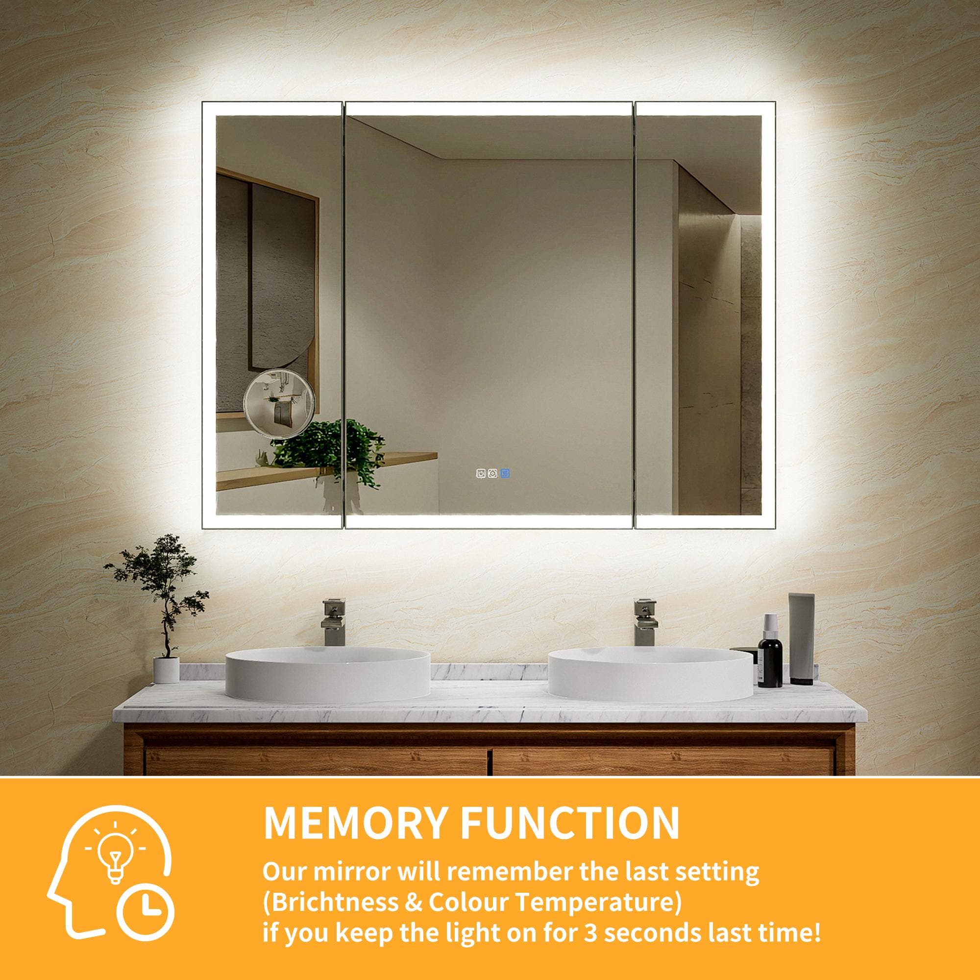 Bayfeve BFXB-9V4836-MIR Framed-Bath-Mirrors - View #10