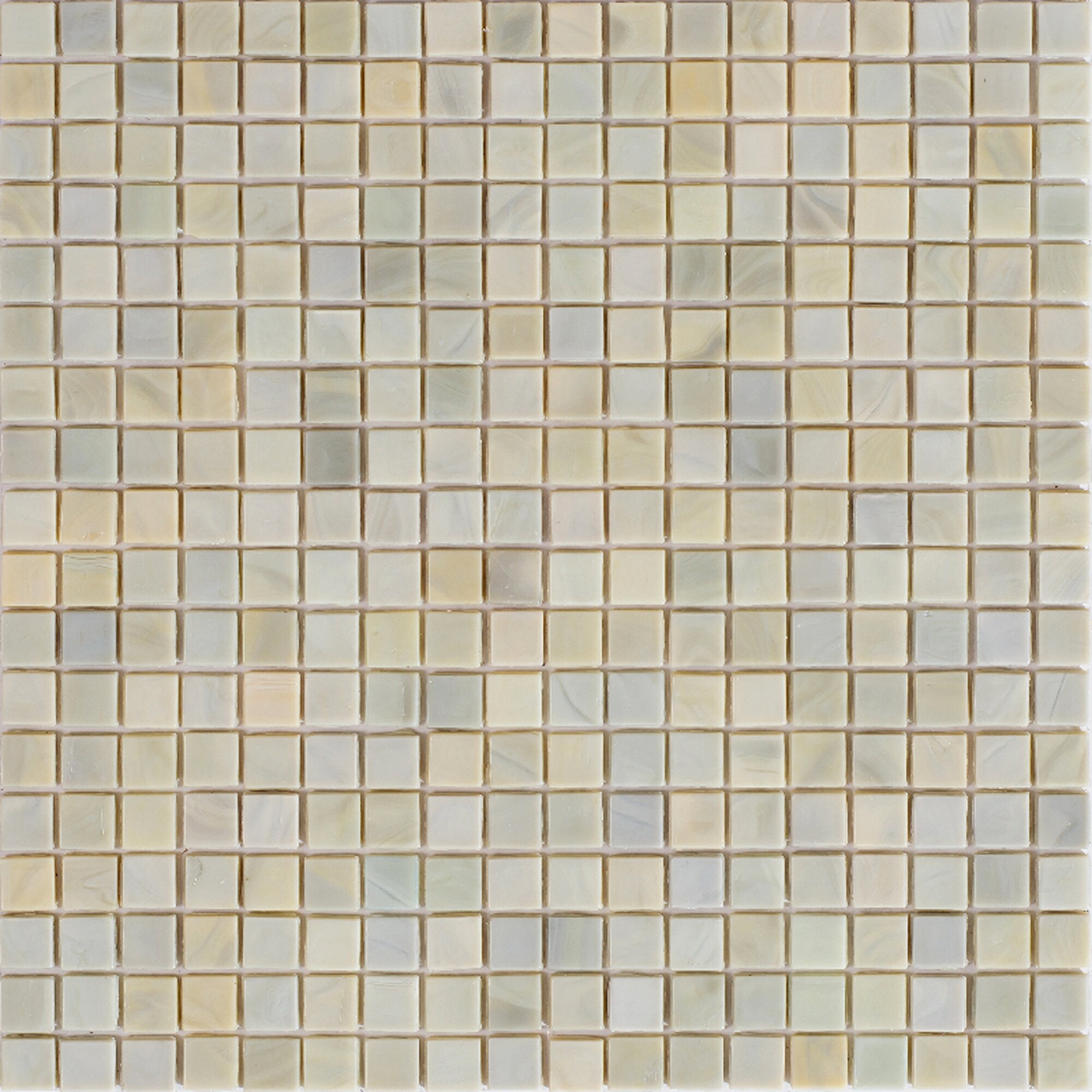 Apollo Tile Skosh Hazelnut Beige 11-1/2-in x 11-1/2-in Glossy Glass Uniform Squares Floor and Wall Tile (18.69-sq. ft/ Carton)