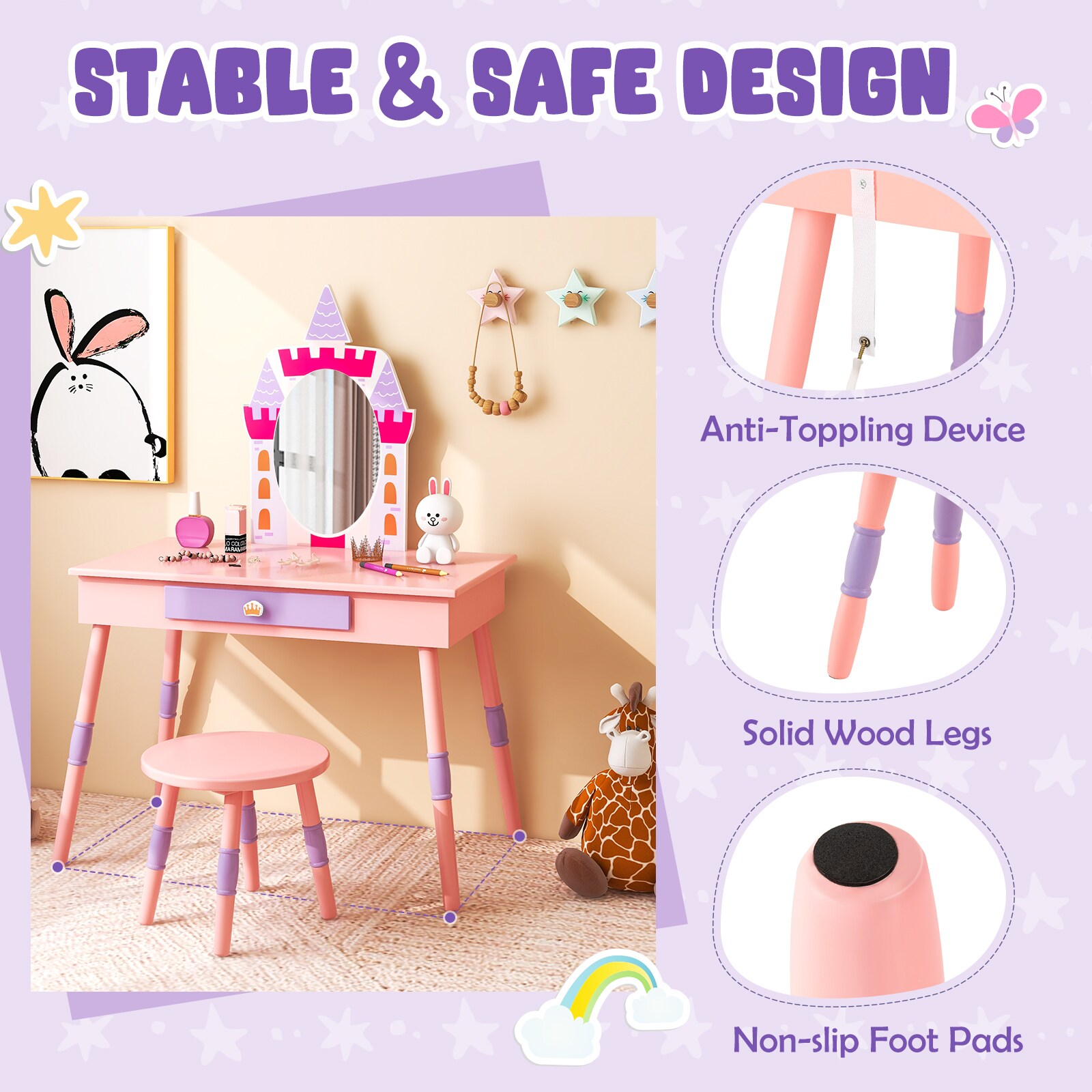 Slickblue D-CO-IP00101YH Bedroom-Vanities - View #8