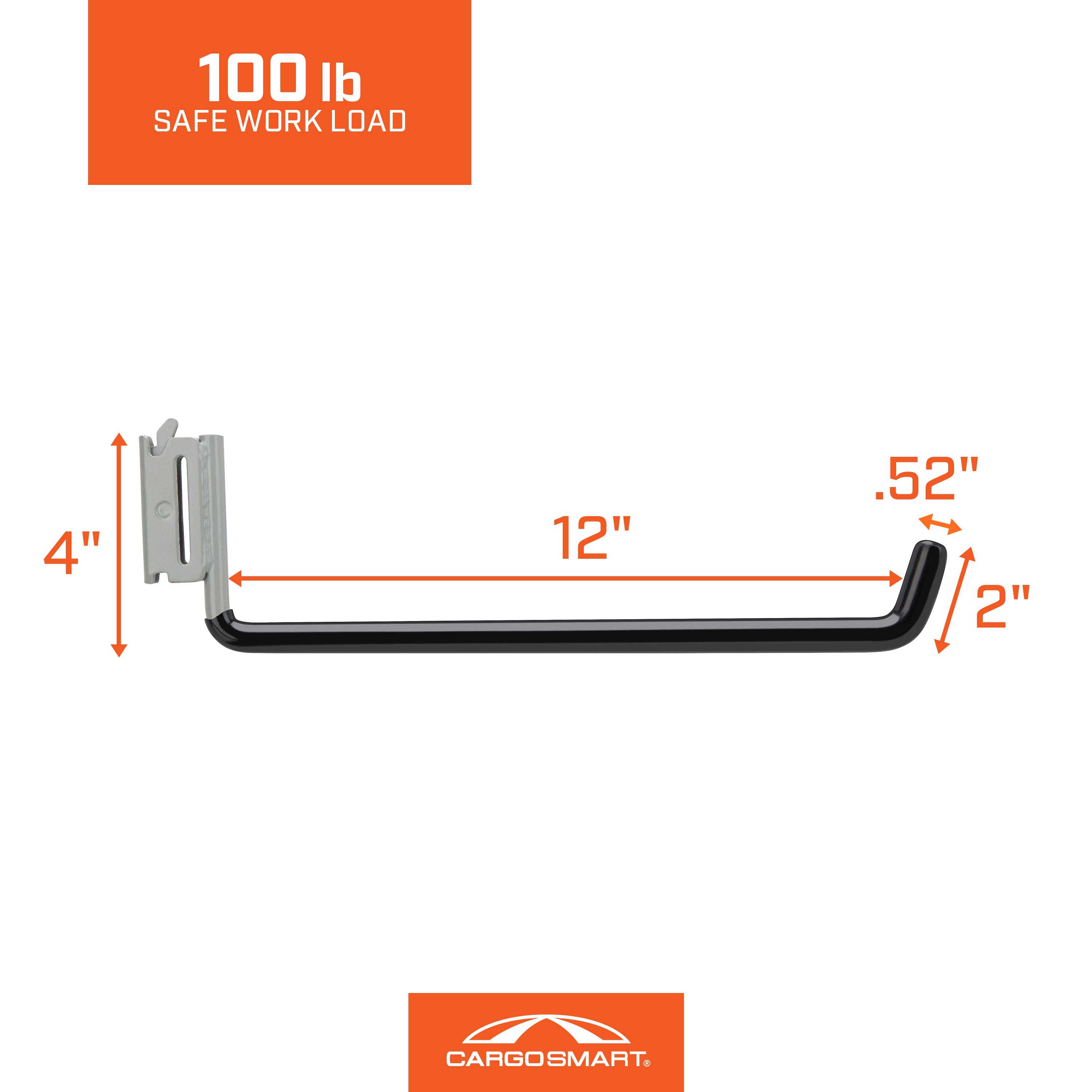 CargoSmart 6631 Garage-Storage-Rail-Sys-Acc - View #3