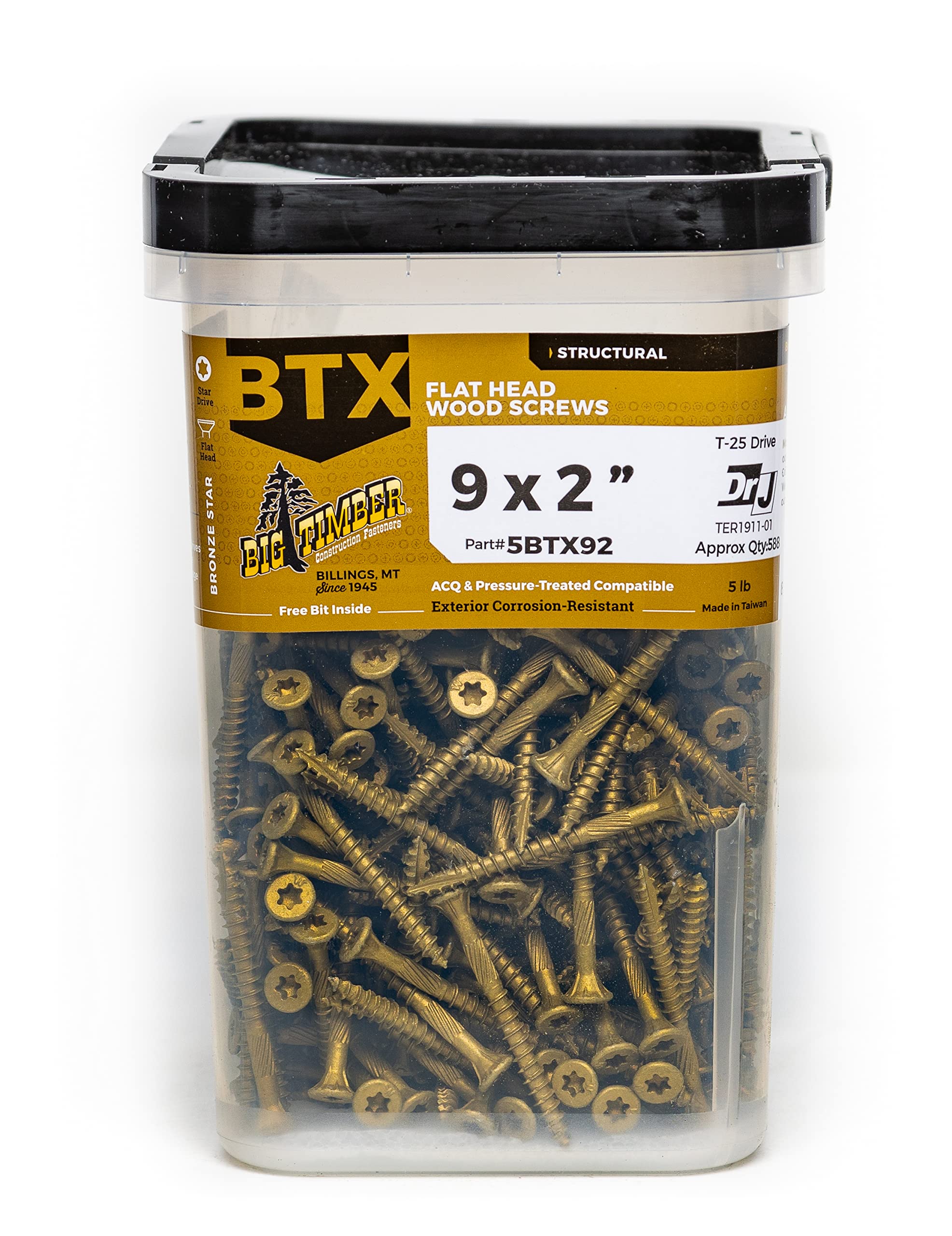 Big Timber 5BTX92 Wood-Screws - View #2