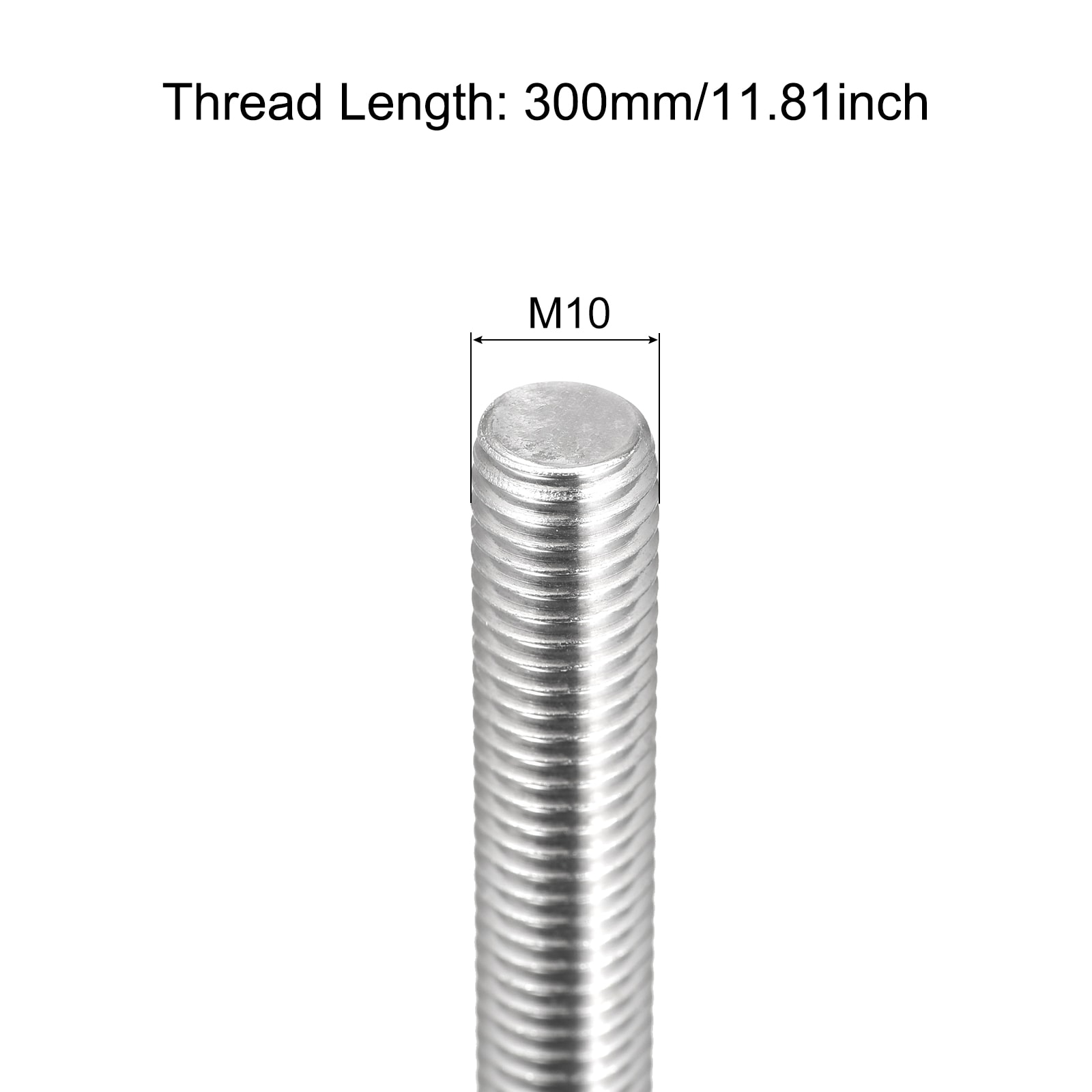 Unique Bargains S26031900UX2313 Threaded-Rod - View #2