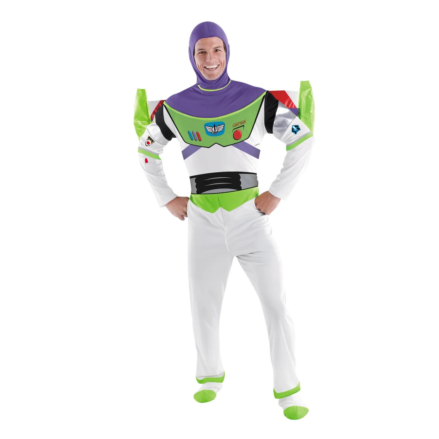 Disguise  Deluxe Toy Story Buzz Lightyear Men's Costume Disney Costumes 2X-Large