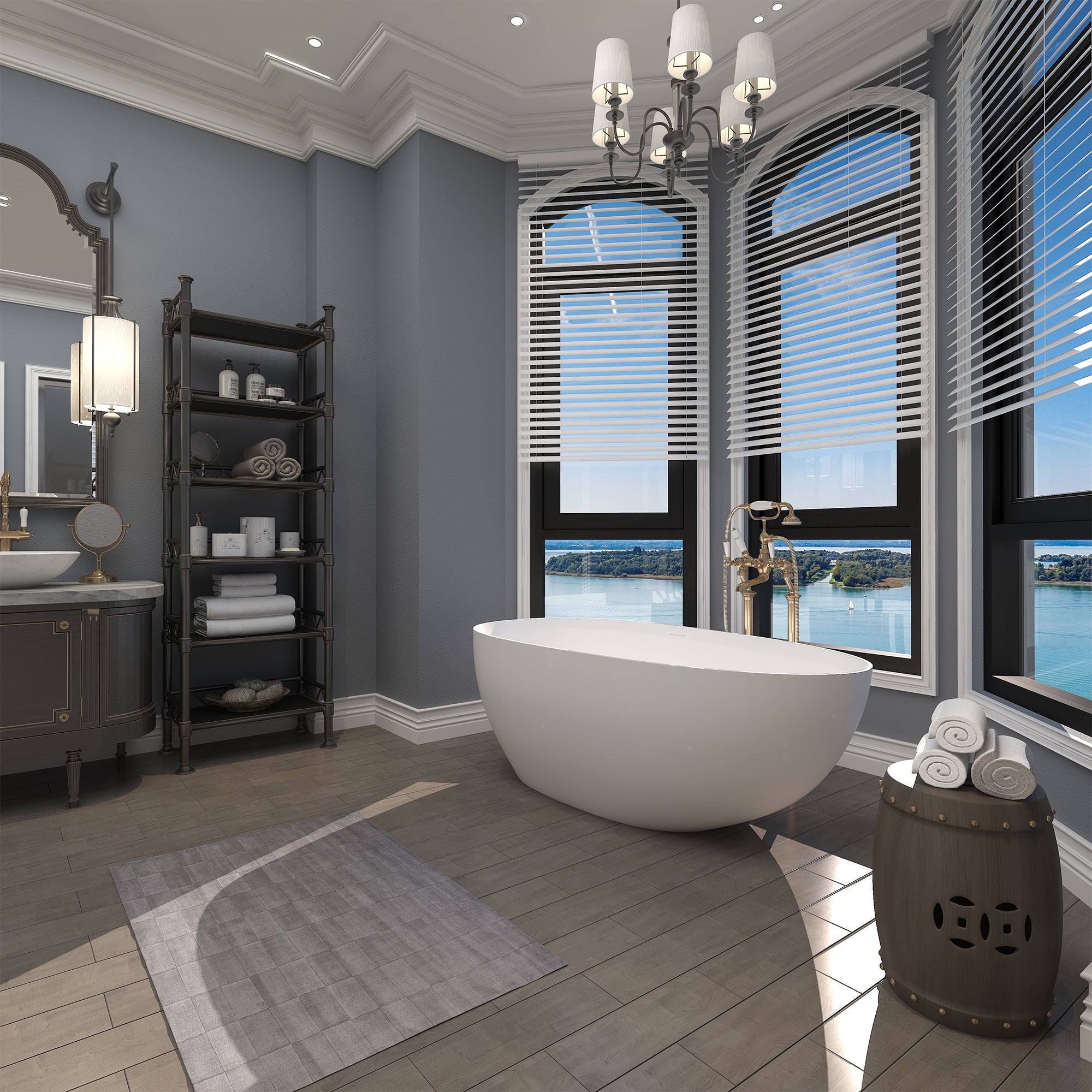 Boyel Living BL63EGG302MW bathtubs - View #12