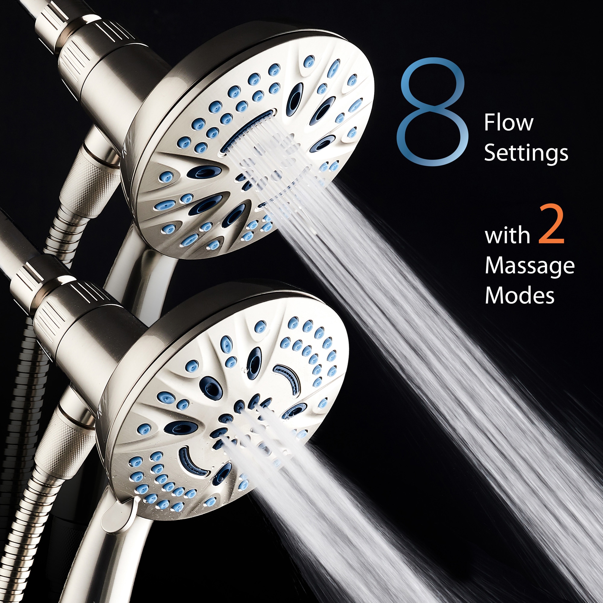 AquaCare 5222SNW Fixed-Showerhead - View #3