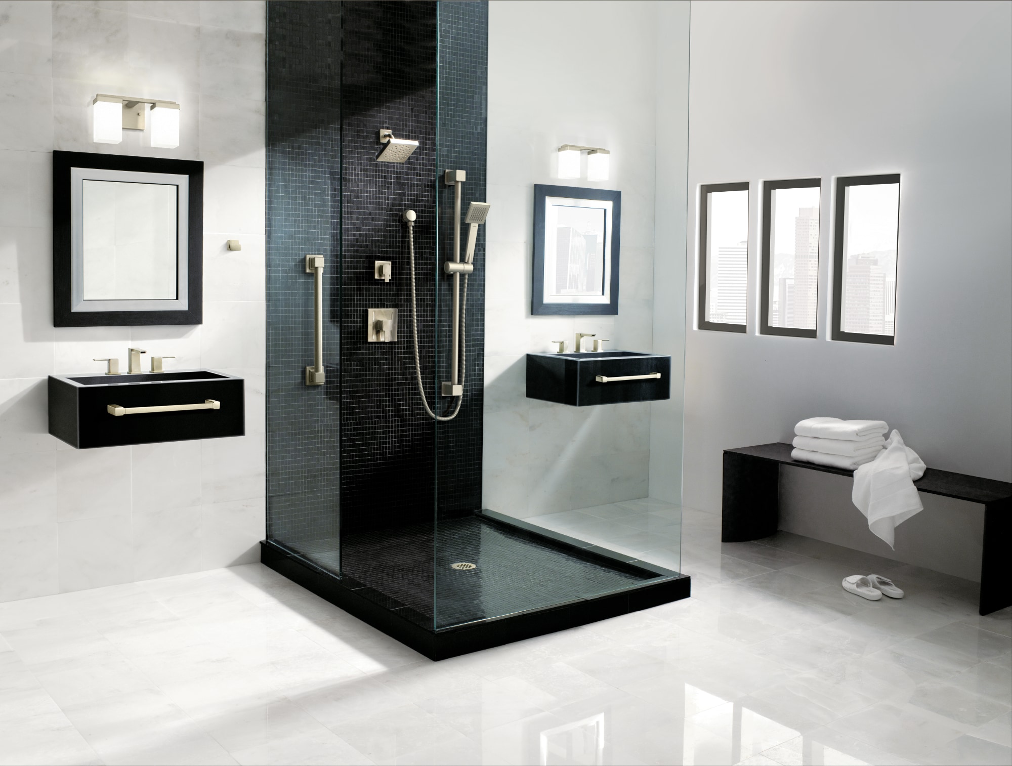 Moen TS2713BN Tub-Shower-Faucets - View #4