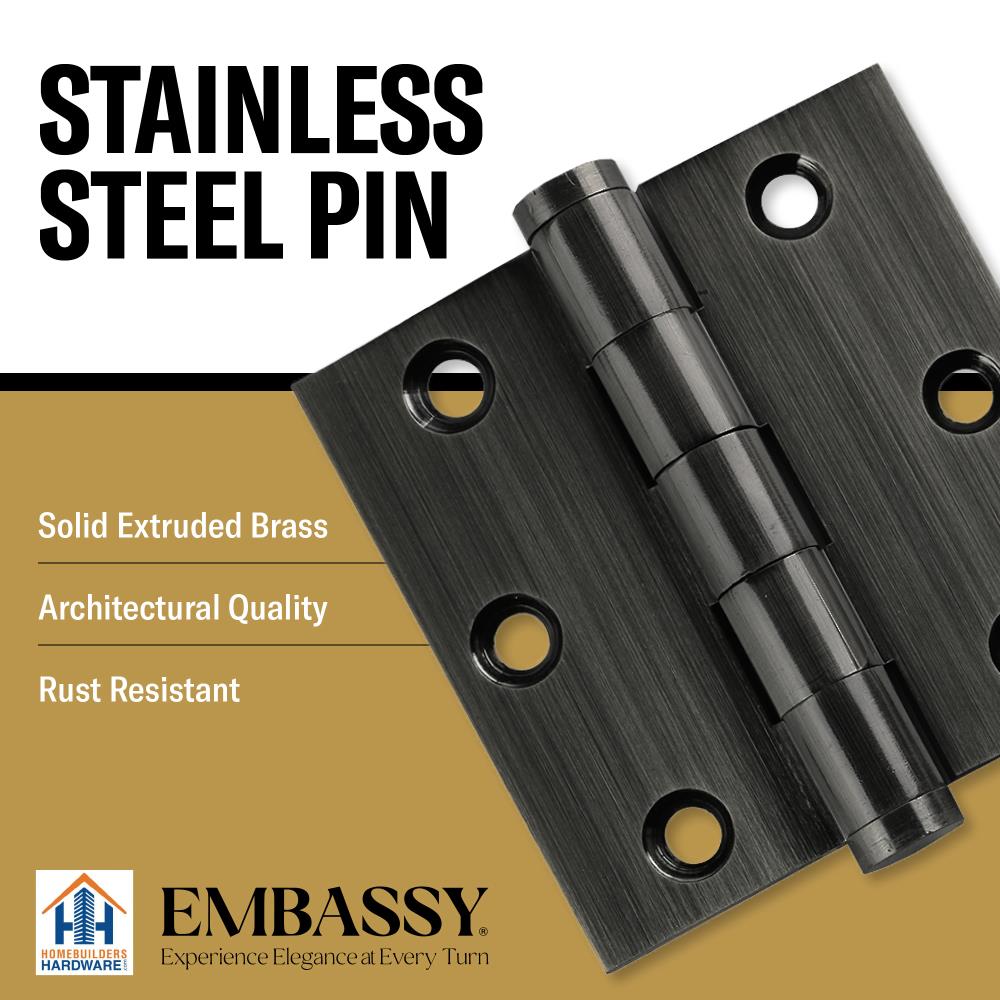 EMBASSY 3030US17AU-1 Entry-Door-Hinges - View #7