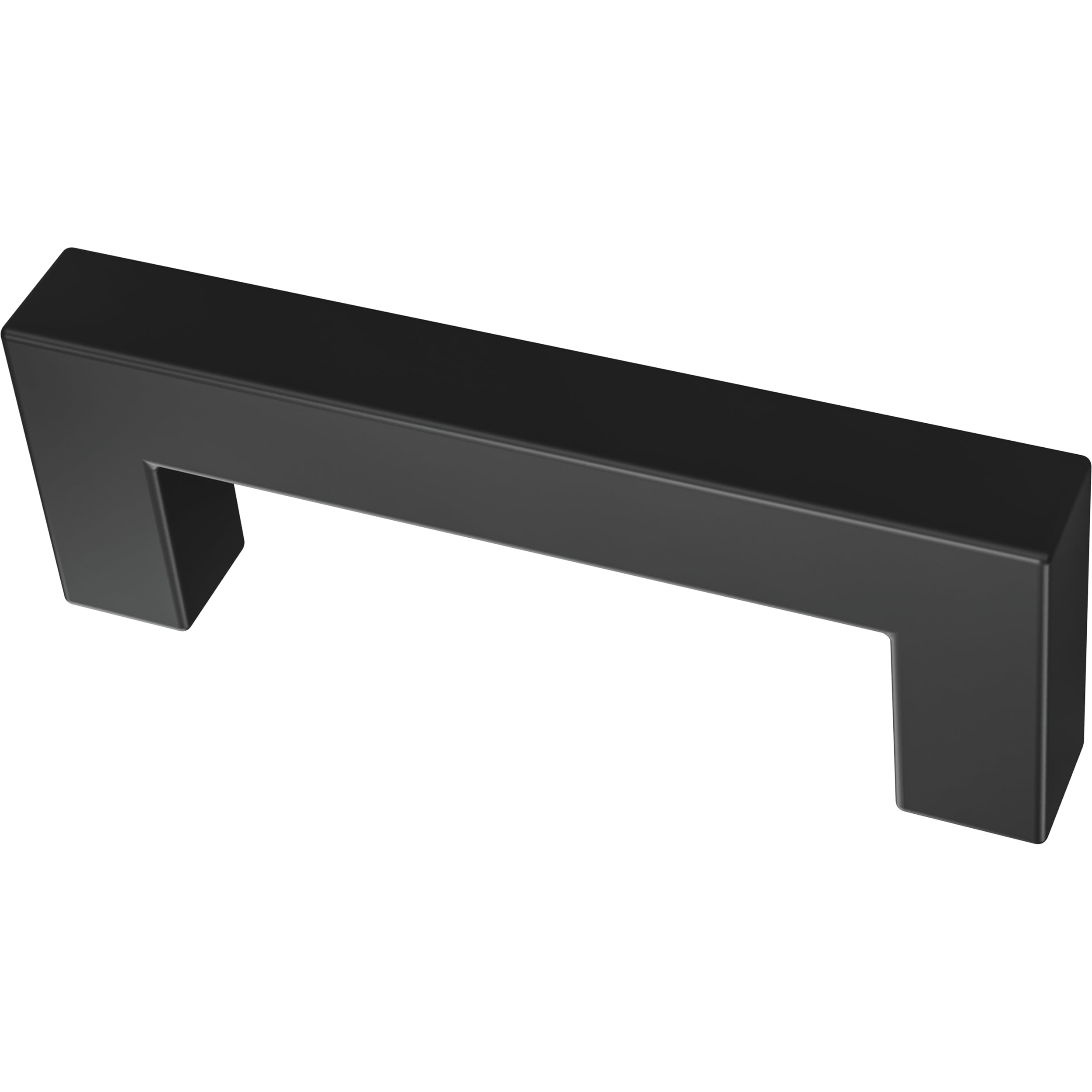 Origin 21 P41861W-FB-CP Casper 3-in , 76mm Center to Center Matte Black Rectangular Handle