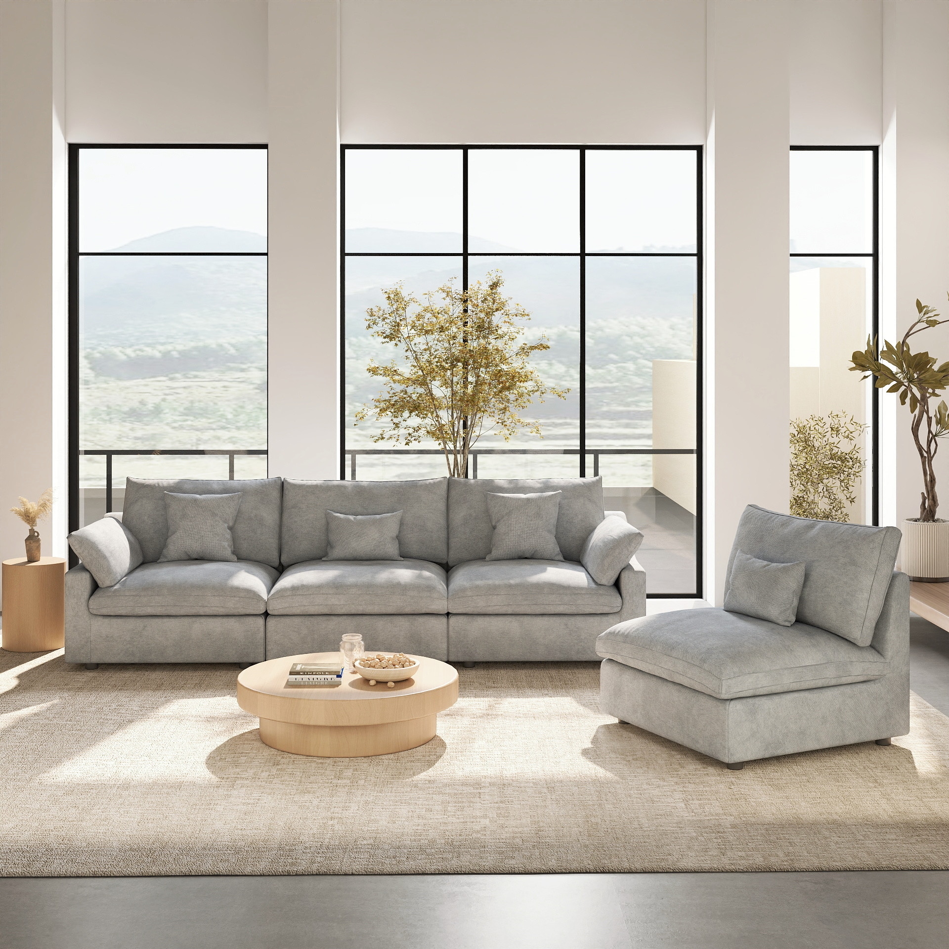 BuotiqHom DH-S4-140LG Sofas-Loveseats - View #4