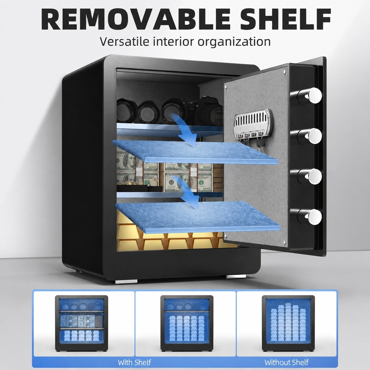 Phewnyzo LPW0804W177 Cash-Check-Safes - View #5