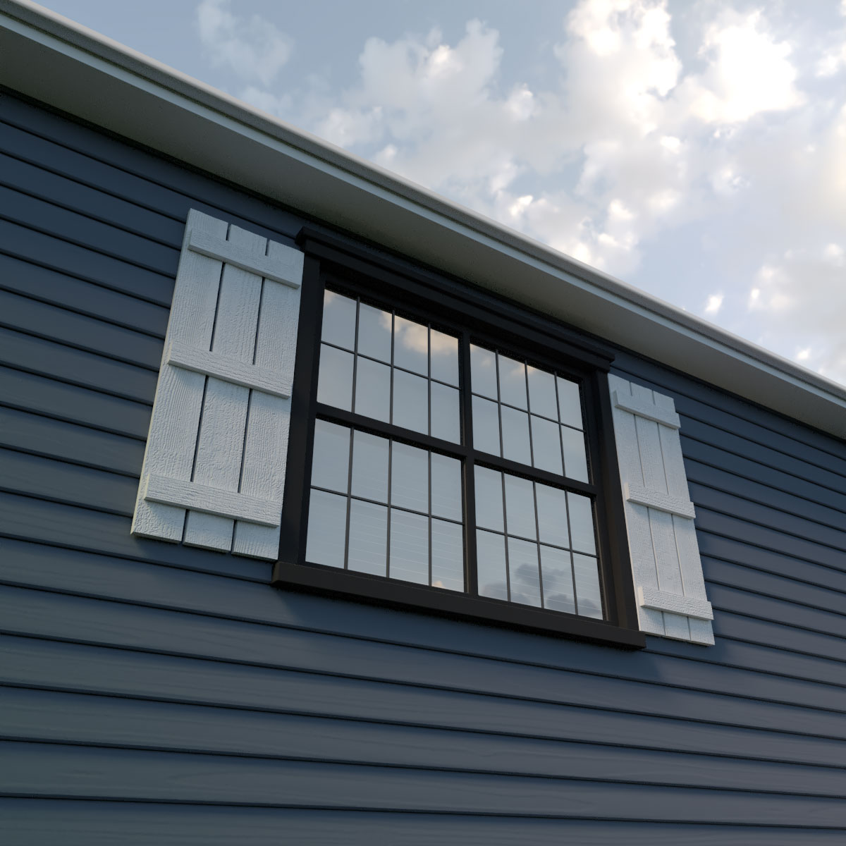 Ekena Millwork SHUBSS17X70RSPR Exterior-Shutters - View #7