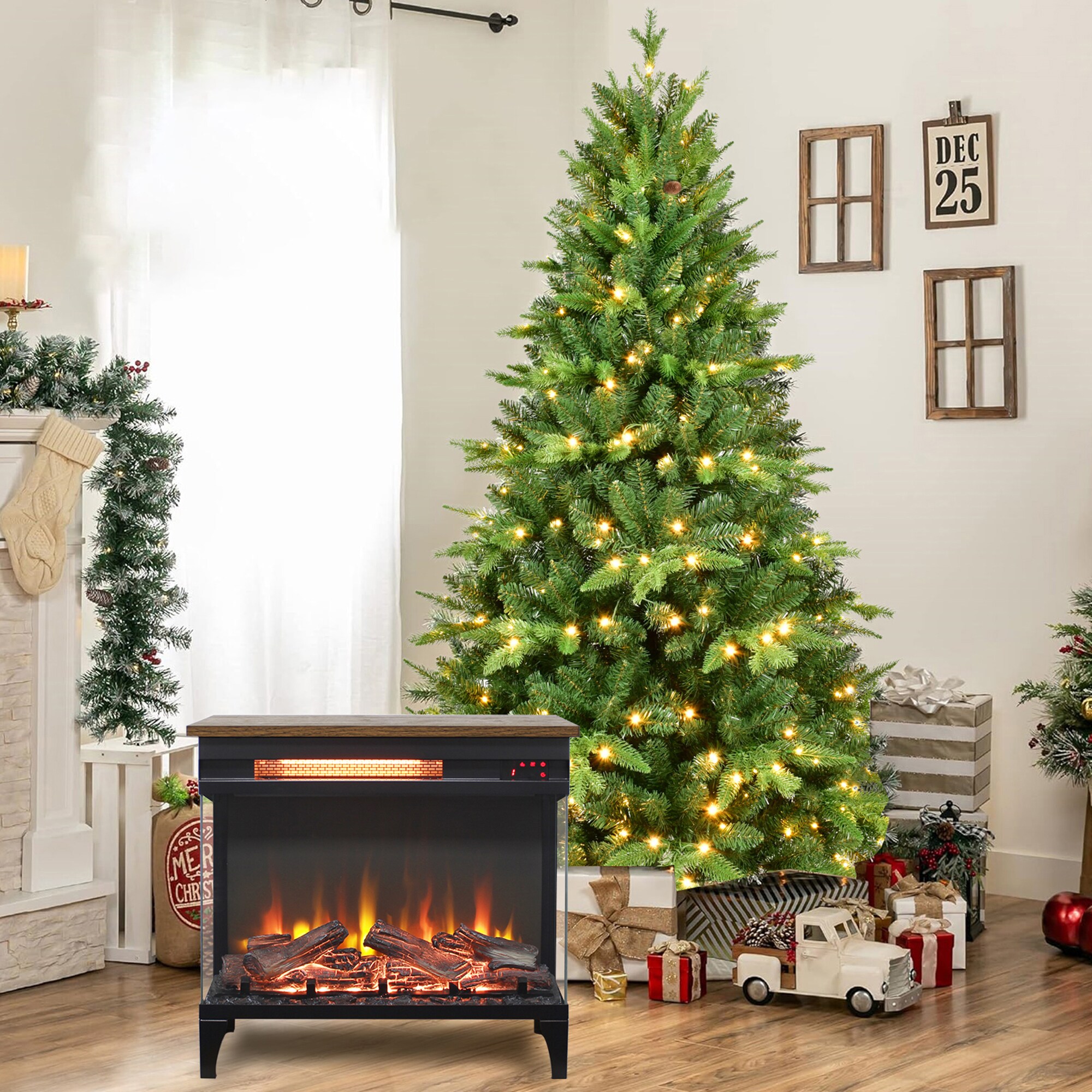 SINOFURN SYC070070BK Electric-Fireplaces - View #10
