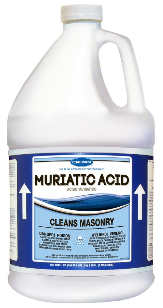 Crown 1 Gallon Muriatic Acid In The Muriatic Acid Department At Lowes Com