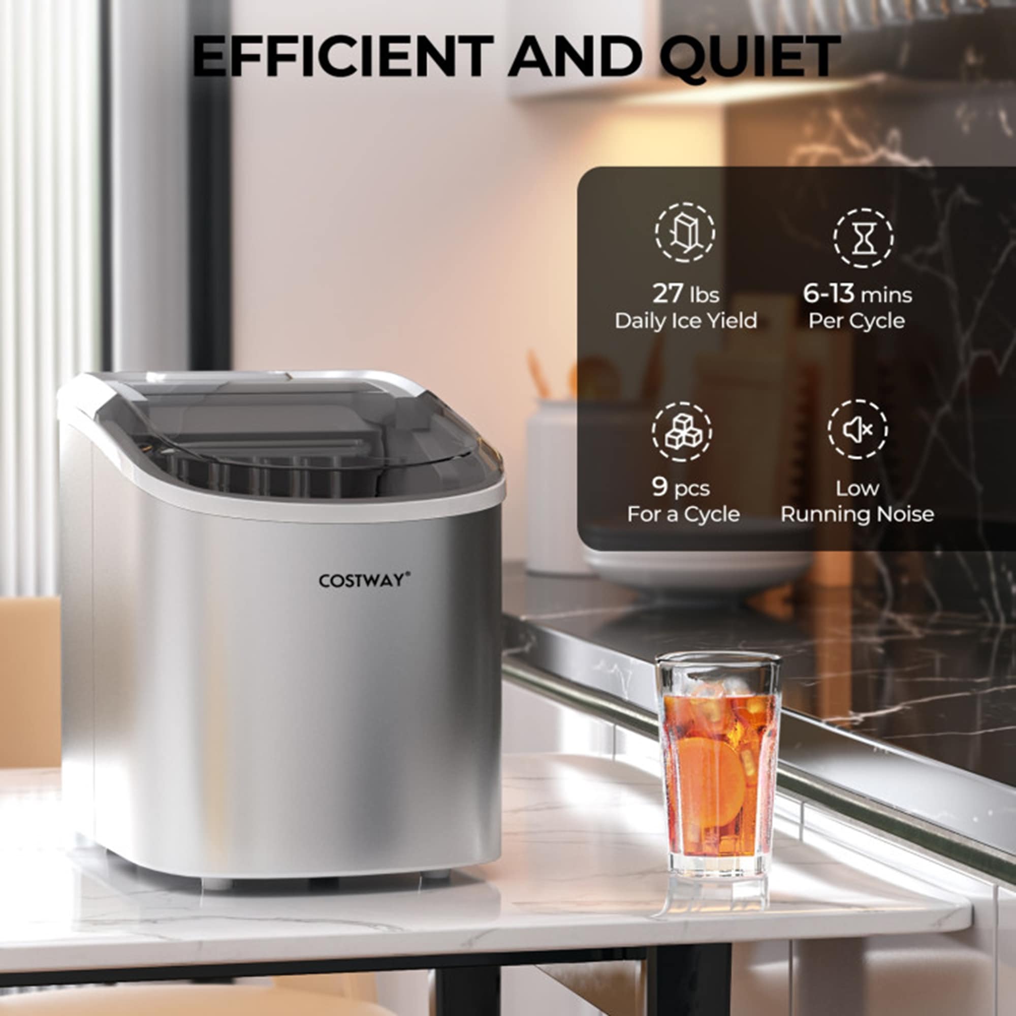 Mondawe OR-ES93922-MRS Ice-Makers - View #4