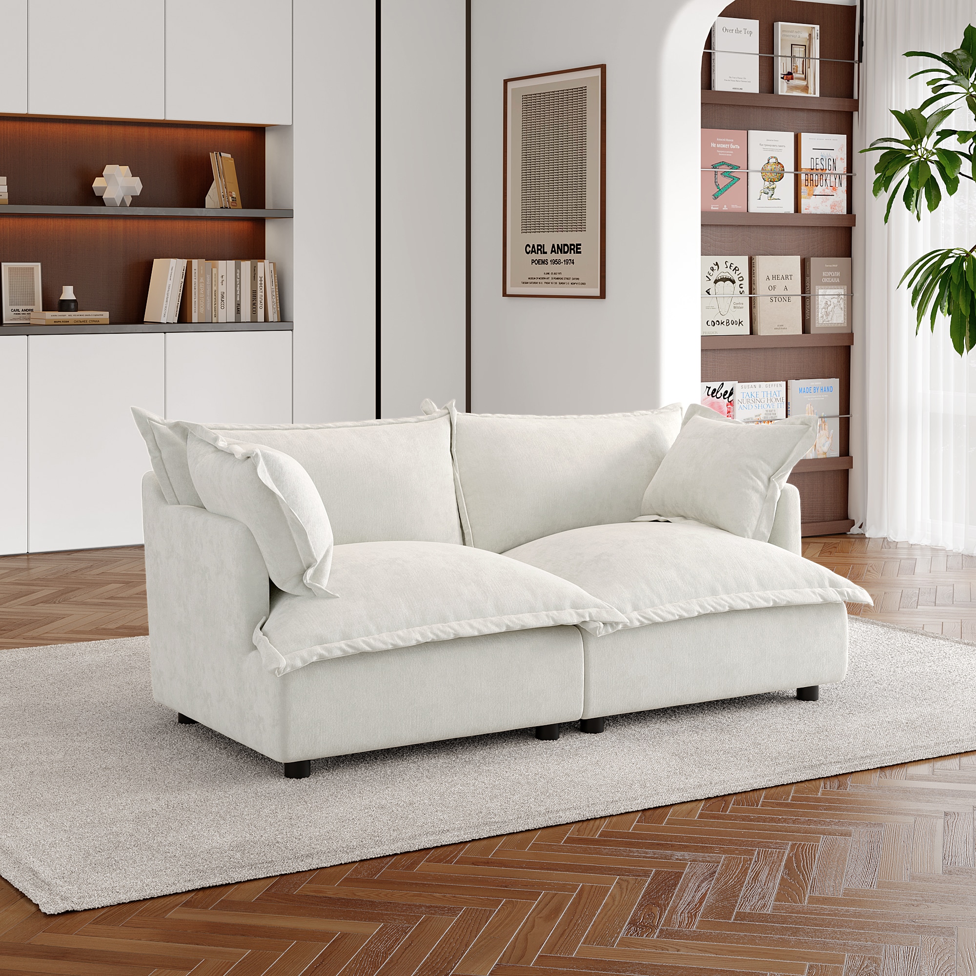 Dreamsidea CS11-BEI-AC-LR Sofas-Loveseats - View #5