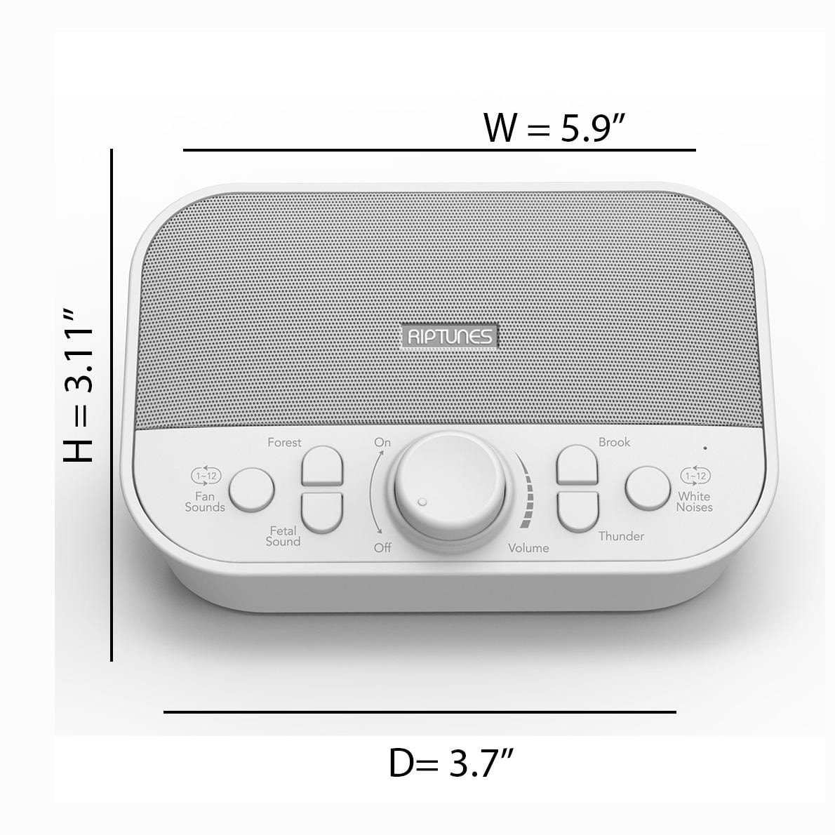  White Noise Sound Machine for Sleeping Baby Kid Adult