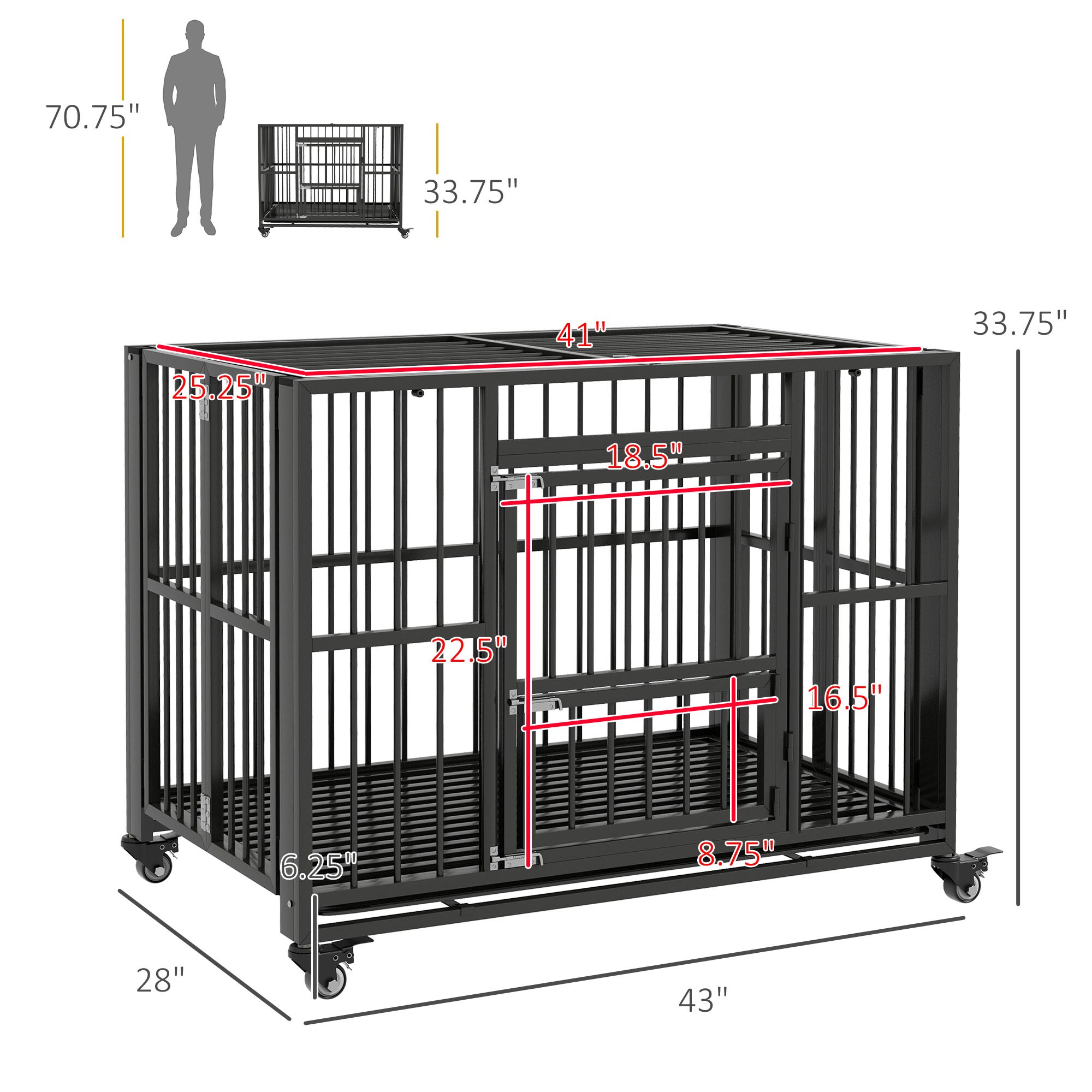 Siavonce XH66313 Pet-Crates-Carriers - View #4
