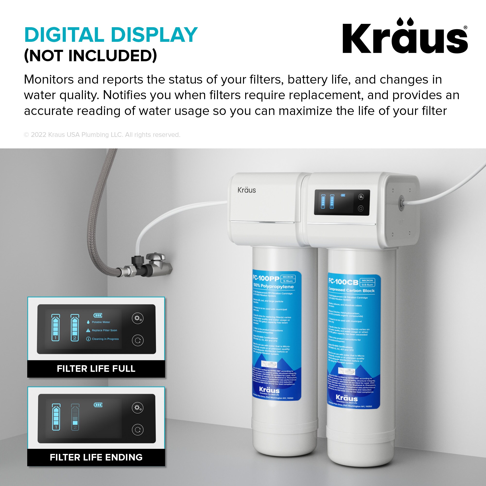Kraus FC-100 Replacement-Water-Filters-Cartridges - View #8