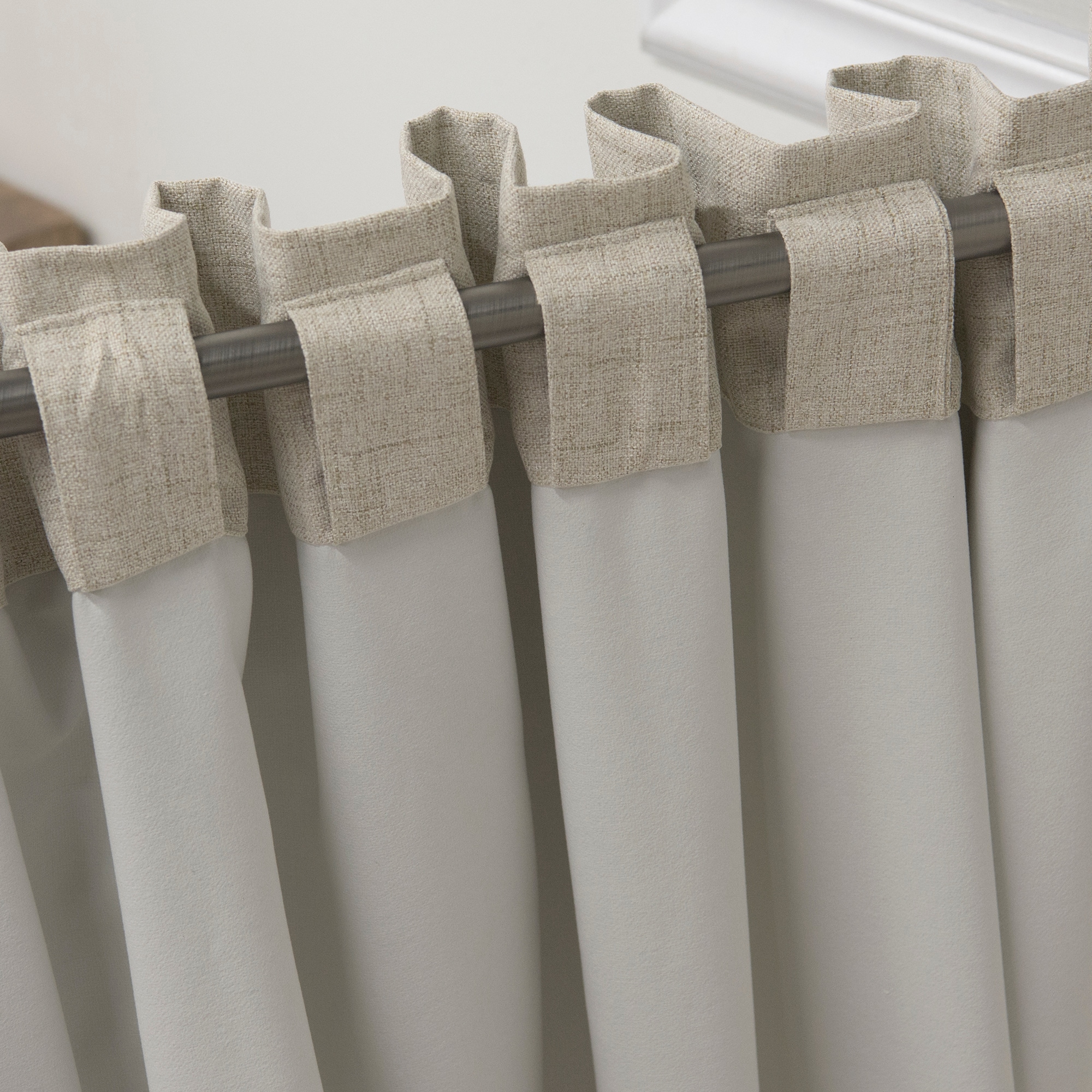 Best Home Fashion JC-02-BAK-96-NATURAL curtains - View #6