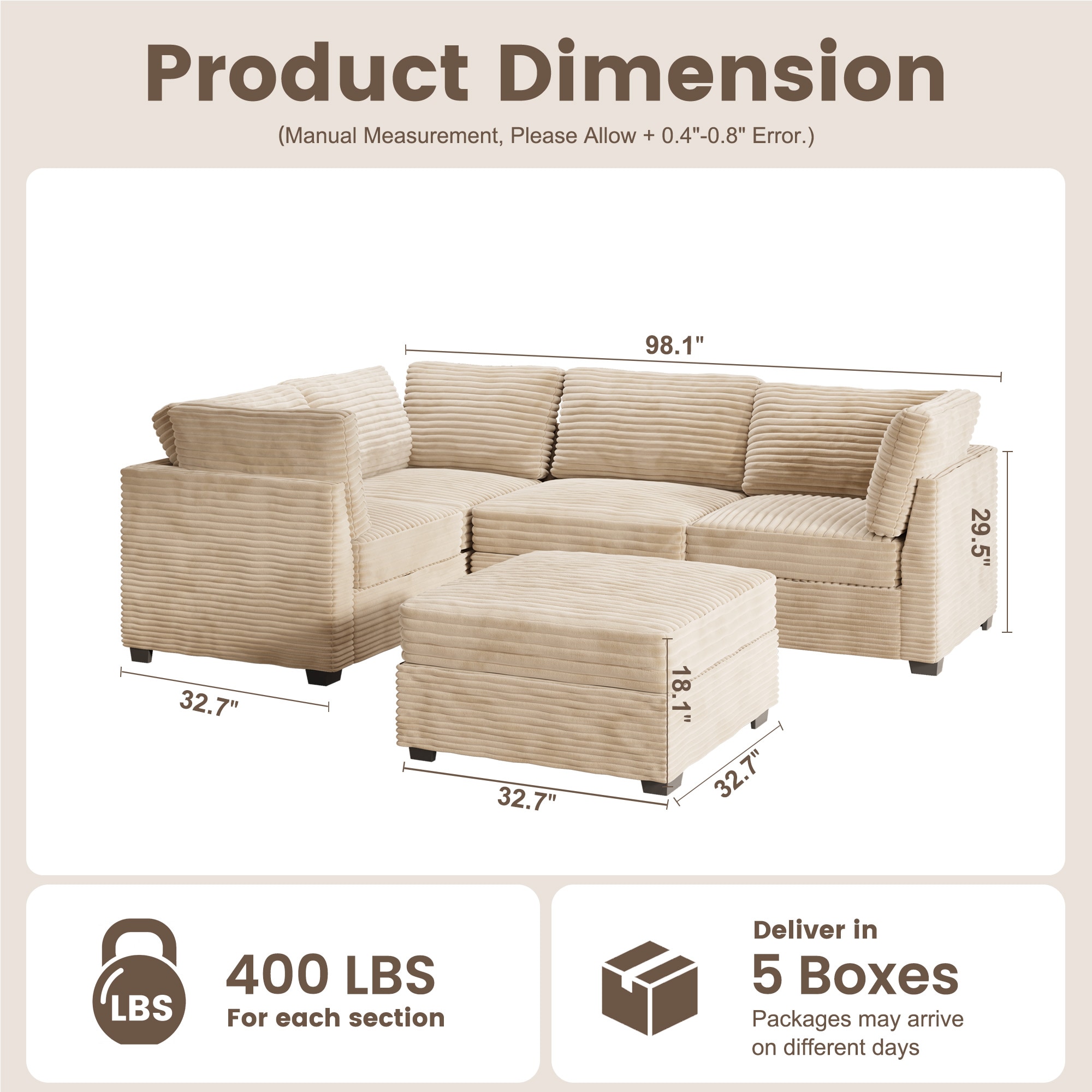 ALTRIGUS 6L-YOYO240-54-AL Sofas-Loveseats - View #3