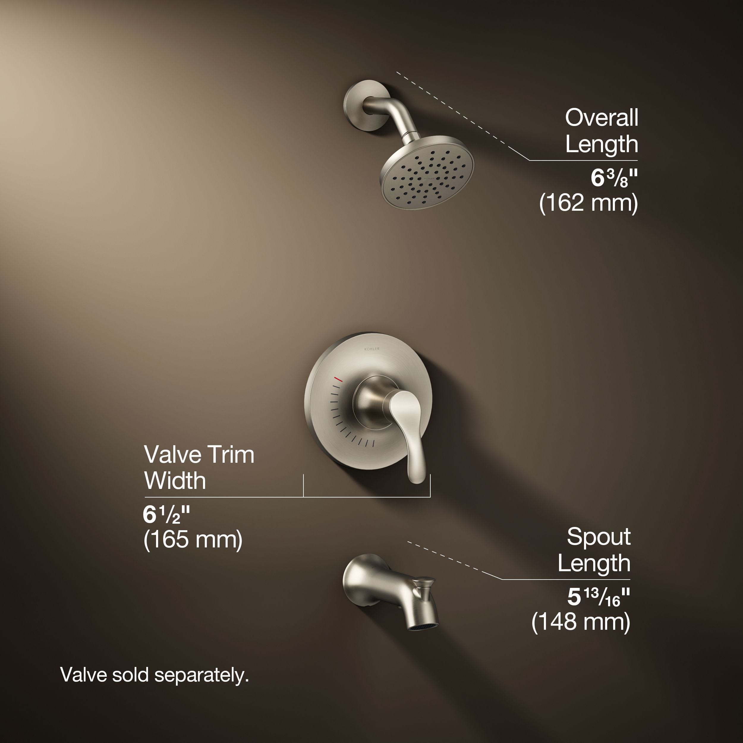 KOHLER TS27391-4G-BN Tub-Shower-Faucets - View #3