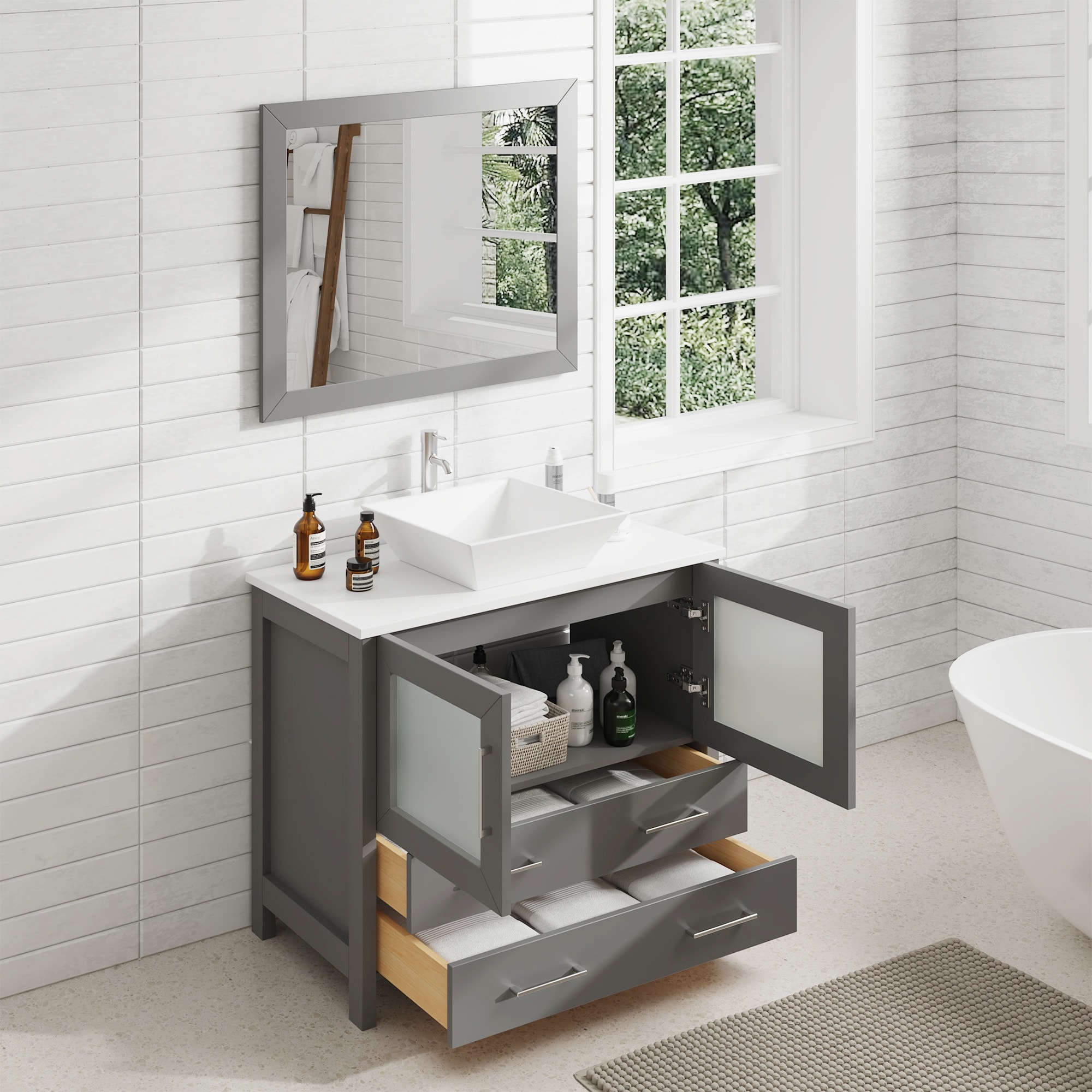 Vanity Art VA3136-G Bath-Vanity-Combo - View #4