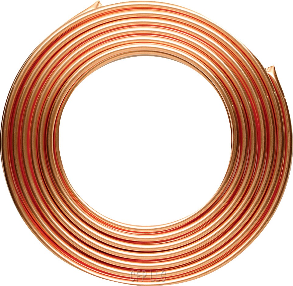 HVAC Tubing 1/2 x 50ft Copper Refrigeration Coiled Lowest price on !!! 