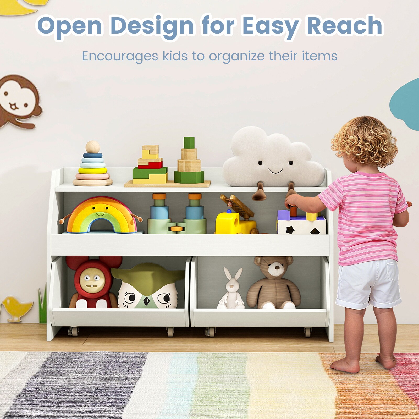SUGIFT LW018SUGHY683 Kids-Bookcases - View #8