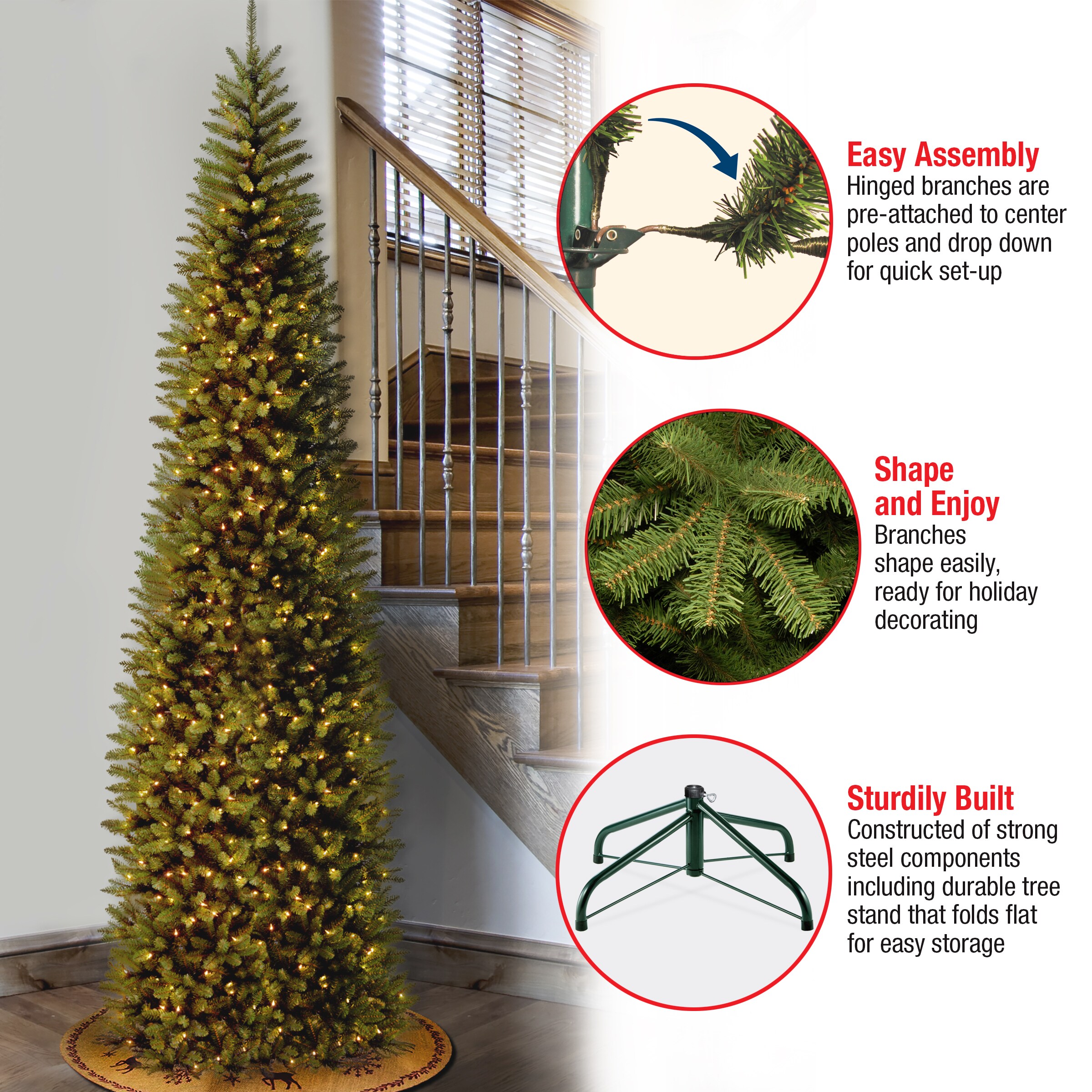 National Tree Company KW7-300-90 Artificial-Christmas-Trees - View #7