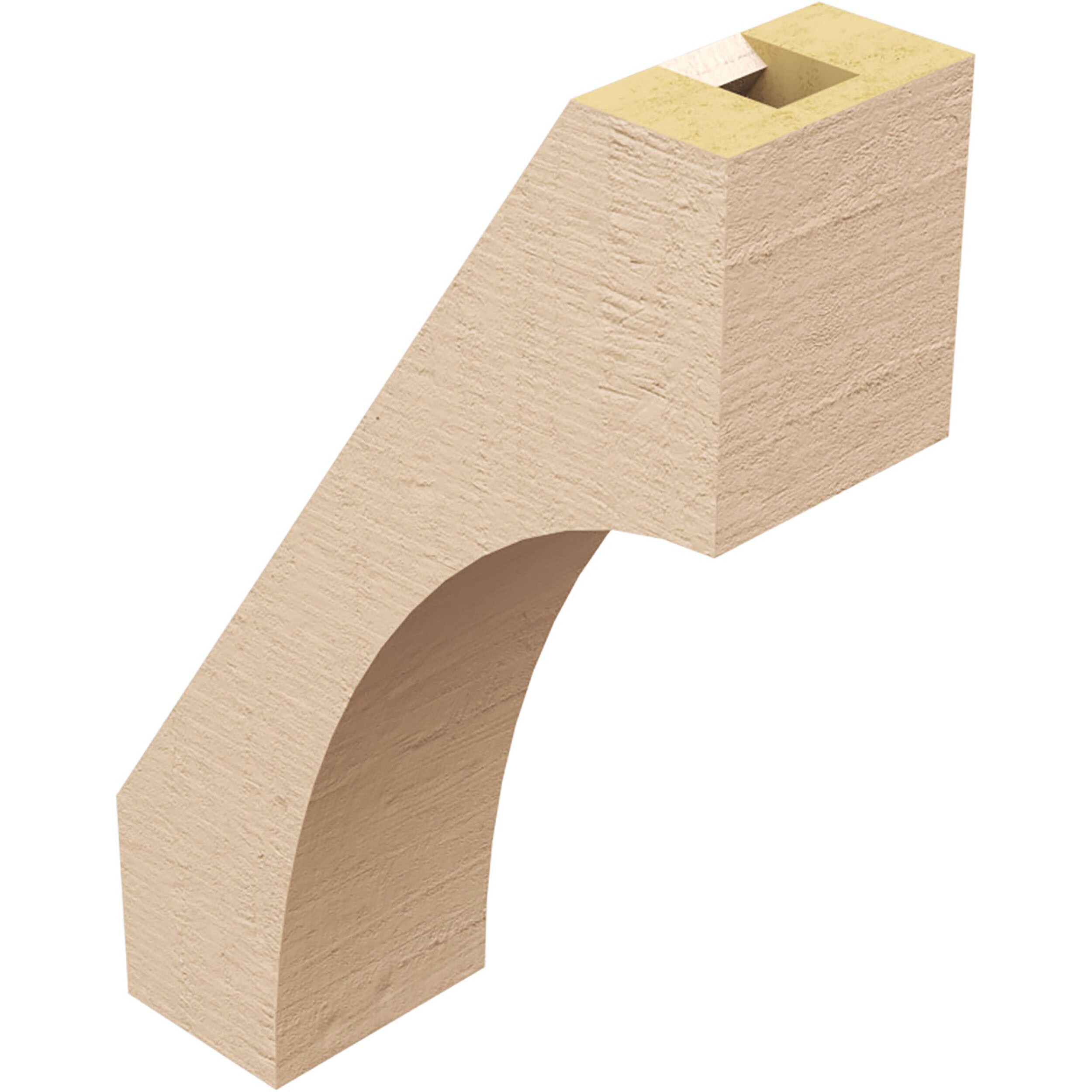 Ekena Millwork BRCUR03X08X12WTLRCPR braces - View #12